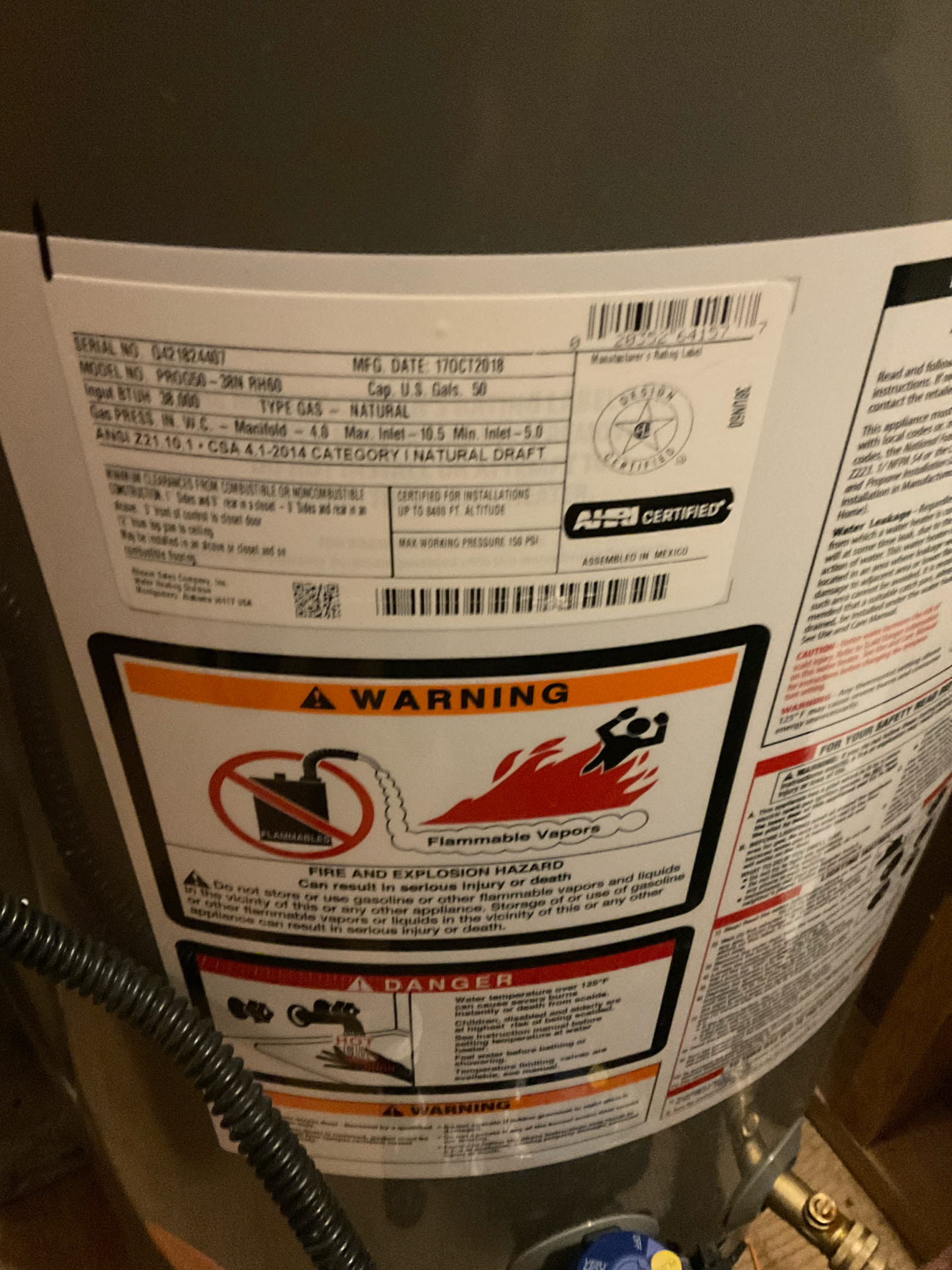 Water heater inspection, will provide inspection report  Water heater inspection, will provide inspection report