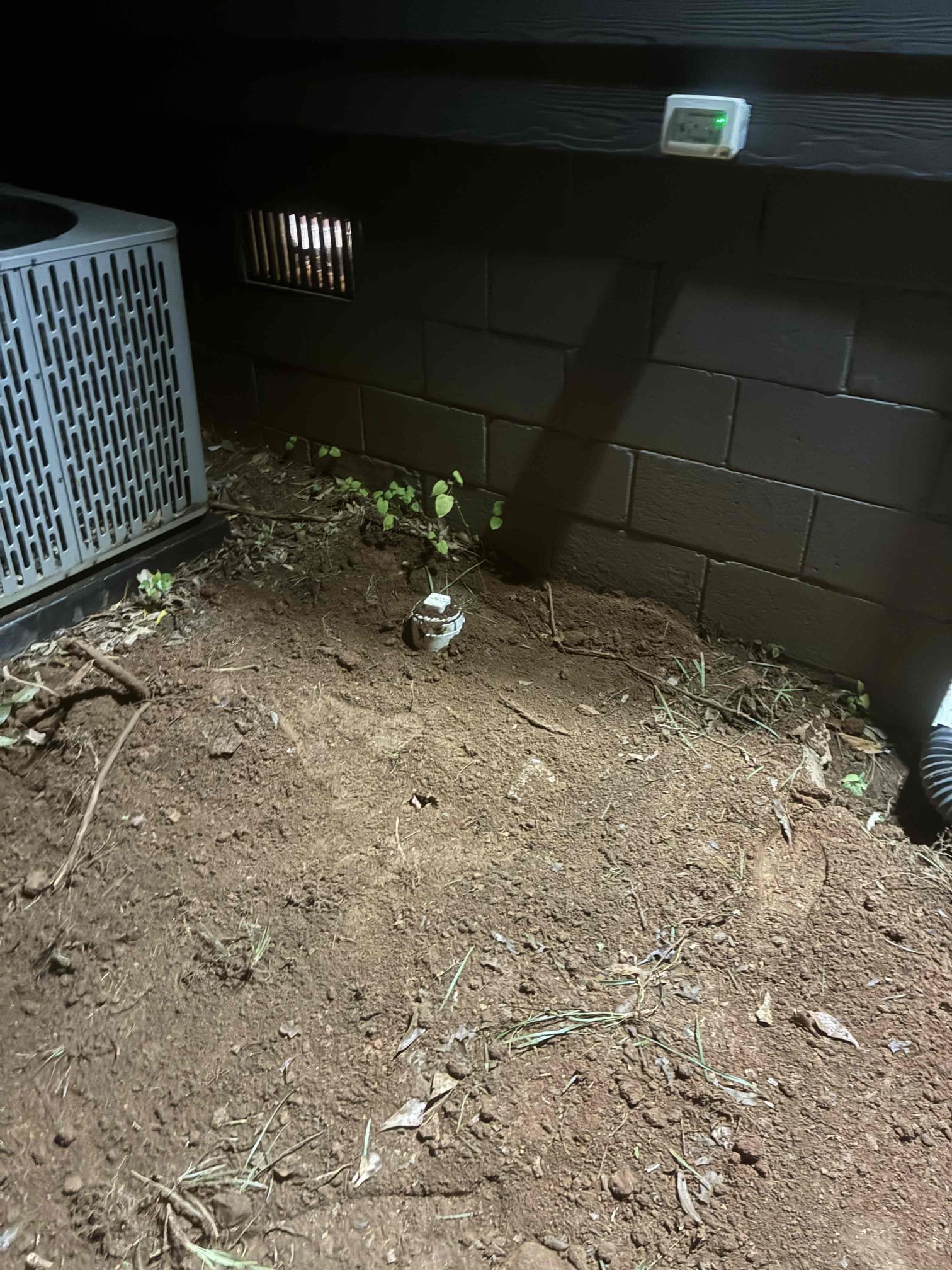 I came today to install a new sewer line. I stubbed out a new section out the back of the home and dug the trench to the city tap. I ran pipe with the proper fall all the way to the tap and connected the existing clean out. I also added two clean outs one and the back of the home were I stubbed put the new section and were I connected to the city tap. After I tested the new sewer line I backfilled the hole. I also cut down the new clean outs to ground level. 