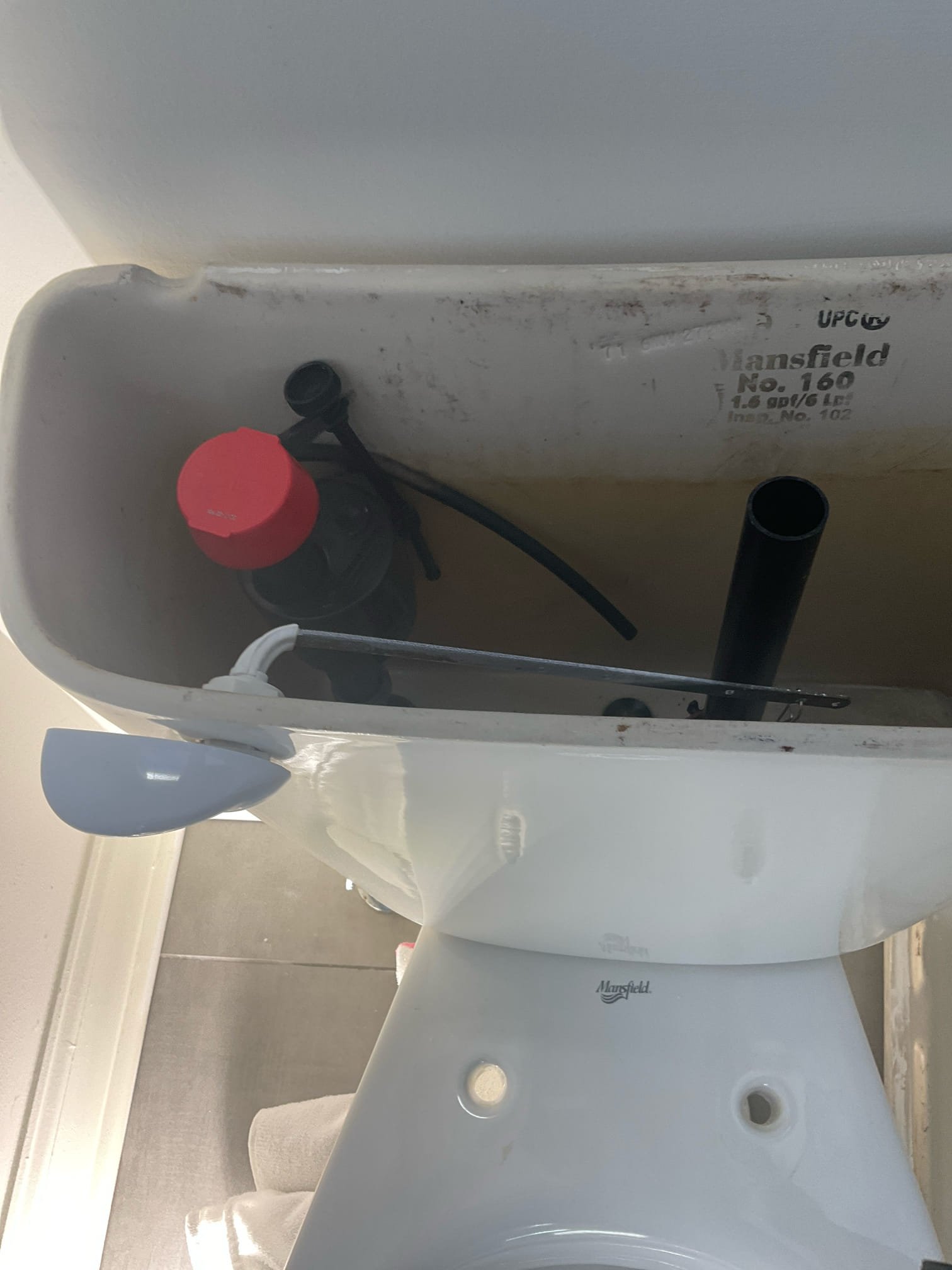 Replaced a toilet fill valve and installed customer supplied bidet seat 