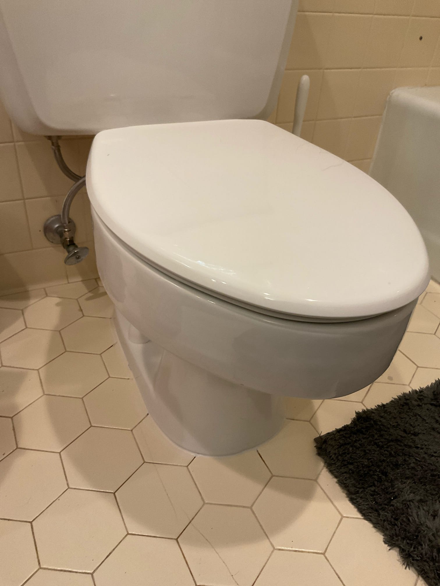 Customer stated that there was brown water around the base of the toilet. Stated to customer that wax ring or flange may have an issue. Flush toilet a few times and noticed a little bit of water coming from base. Recommended customer have toilet, pulled, and reset. Pool, toilet and installed new waxing and bolts. Reset toilet and tested. No leaks were present at this time caulked around base of toilet. Also noticed tank to bowl gasket was leaking at some point, but didn’t notice any leaking at this time. Recommended to customer to have new toilet installed if tank tub bowl gasket leaks. Cleaned up work area.