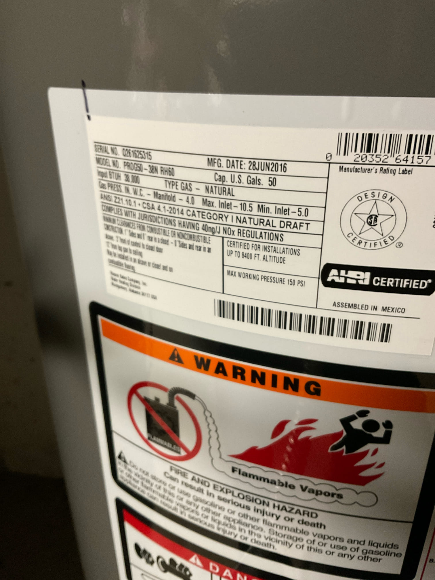 Customer is selling home and buyers inspector came and found an issue with sewer line. Customer wanted ballpark estimate to fix issue with sewer. Gave customer ball park of $12,100 of start price. We need to start with the camera inspection first in order to give a more accurate quote. Also stated to customer that to jet sewer line is right under $2000. Also tested water heater draft and venting seems to be working properly at this time.