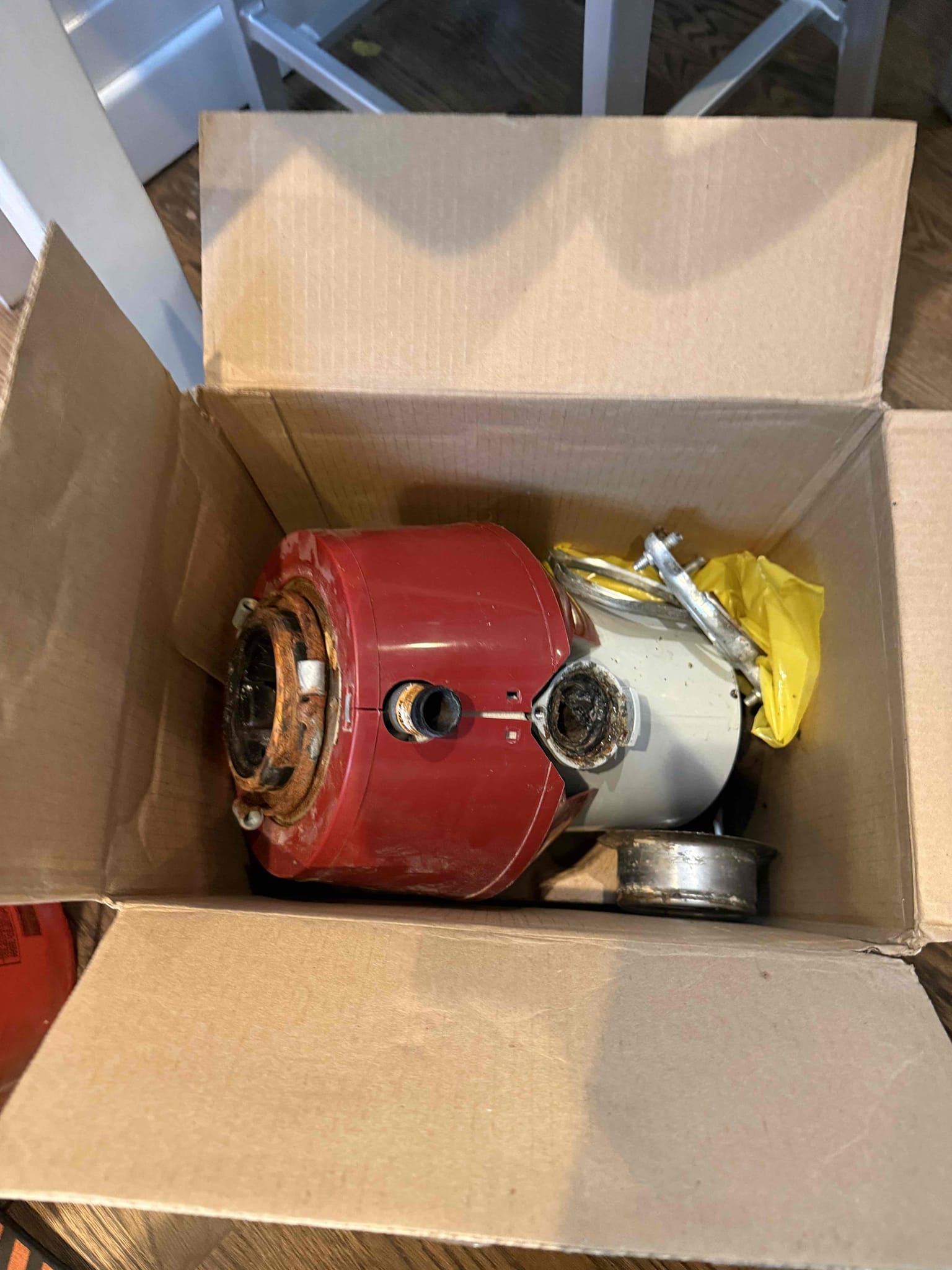 Homeowner states that they had several fixtures they wanted replaced and they supplied all of them. Upon arrival I was greeted by homeowners at door and they explained that they had two toilets two kitchen faucets and a garbage disposal replaced and they supplied all the parts. I offered them a couple of solutions and they agreed to get it everything done today. I began by shutting off the water meter and drained the home to remove both kitchen faucets. I had to cut and remove the faucet in the big sink and the island sink came out a lot easier then I removed the garbage disposal in the big sink and waited for homeowner to drill the new hole for the new faucet. I installed the island faucet and connected the supply lines also supplied by homeowners. Then I moved to the two toilets one located on hallway near kitchen and the second toilet located on right side of house hallway. I removed both toilets and cleaned the flanges and added new closet bolts as well as new wax rings and supply 