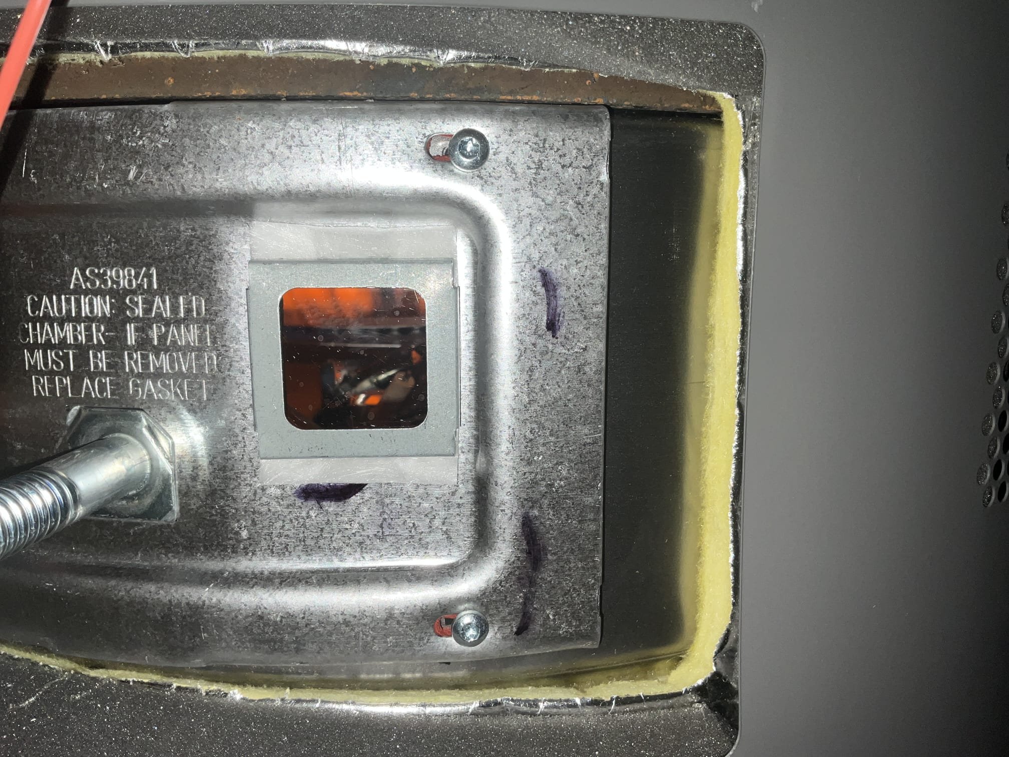 Returned and installed a new 40 gas short water heater. Left the existing ball valve, installed new drip pan, and thermal expansion tank. Replaced section of venting. Tested all work to ensure proper function and no leaks.