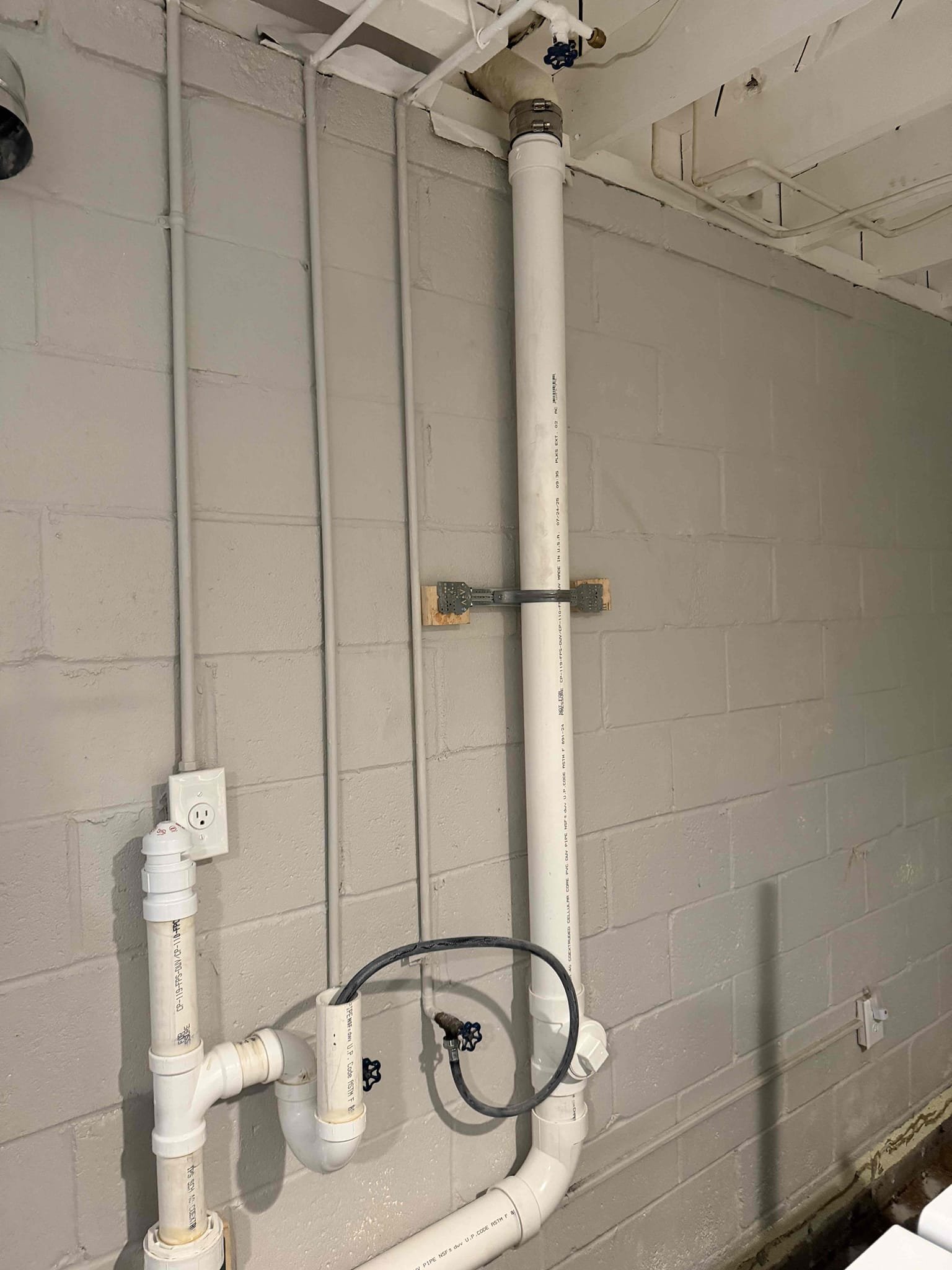  kitchen line is compromised underneath the slab, we will re work line above ground and add a 2 inch p trap for the laundry machine, as well as a clean out for the kitchen. While pipe is cut open we will also run Camera to determine the rest of the sewer line condition.


Performed work mentioned above, as well as completed camera inspection line under slab is in rough shape informed customer of findings. Work is tested and complete.