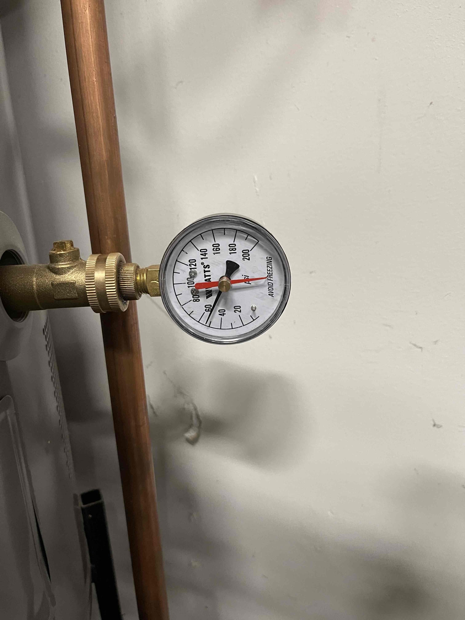 Customer had old tub filler he had removed all of the trim for and bought a new tub filler. Hole he cut in the drywall was too small for us to access the fixture. We tried to remove the front panel but it cracked during the removal process. Installed two stop valves under the whirlpool tub and installed new faucet. No further issue at this time. 