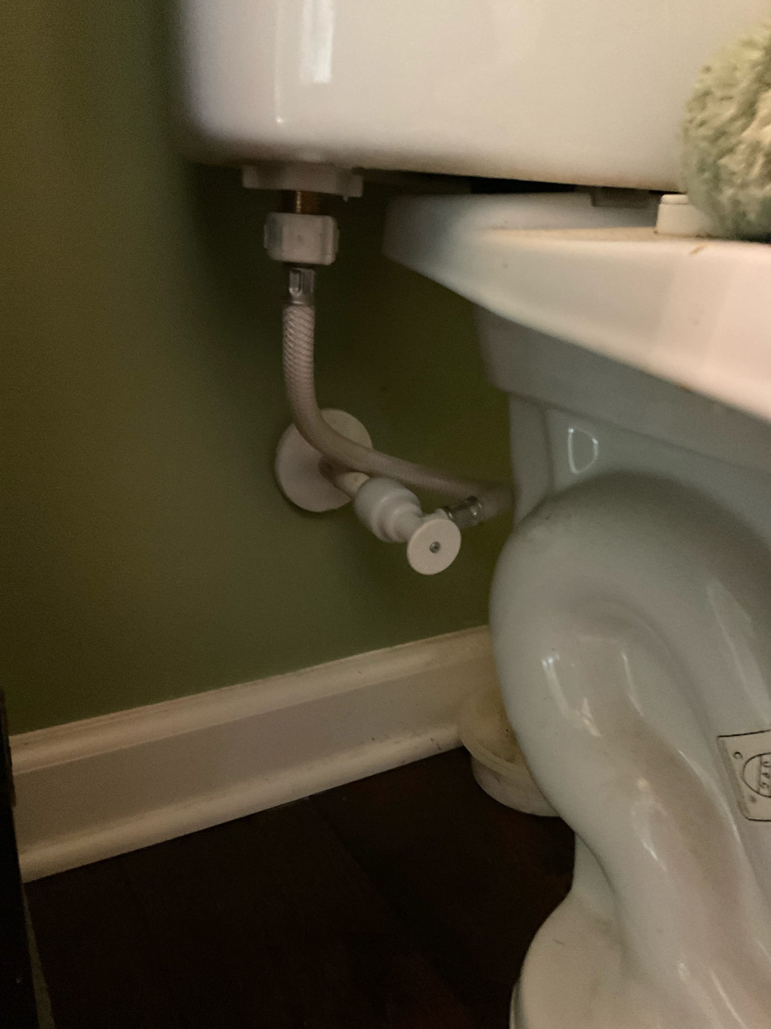 Customer stated that toilet wasn’t filling. Recommended to customer to have minor tank rebuild and also service valve replacement for toilet. At this time, customer just wanted to do toilet rebuild. Shut water off to home at meter and installed new fill valve and flapper. Turned water back on and tested. No leaks were present at this time and toilet was working as it should. Chen plumbing will not be responsible if current service valve for toilet starts leaking. Cleaned up work area.