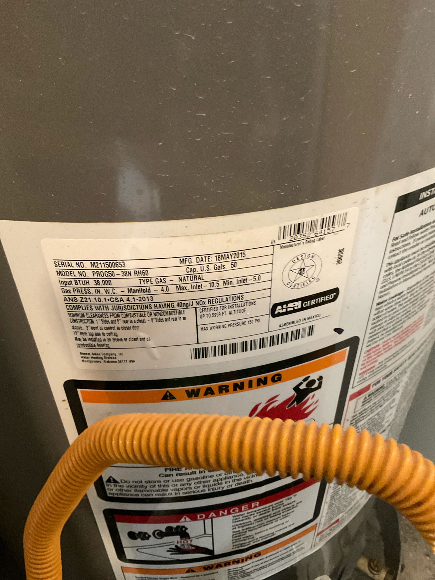 Customer stated that toilet wasn’t filling. Recommended to customer to have minor tank rebuild and also service valve replacement for toilet. At this time, customer just wanted to do toilet rebuild. Shut water off to home at meter and installed new fill valve and flapper. Turned water back on and tested. No leaks were present at this time and toilet was working as it should. Chen plumbing will not be responsible if current service valve for toilet starts leaking. Cleaned up work area.