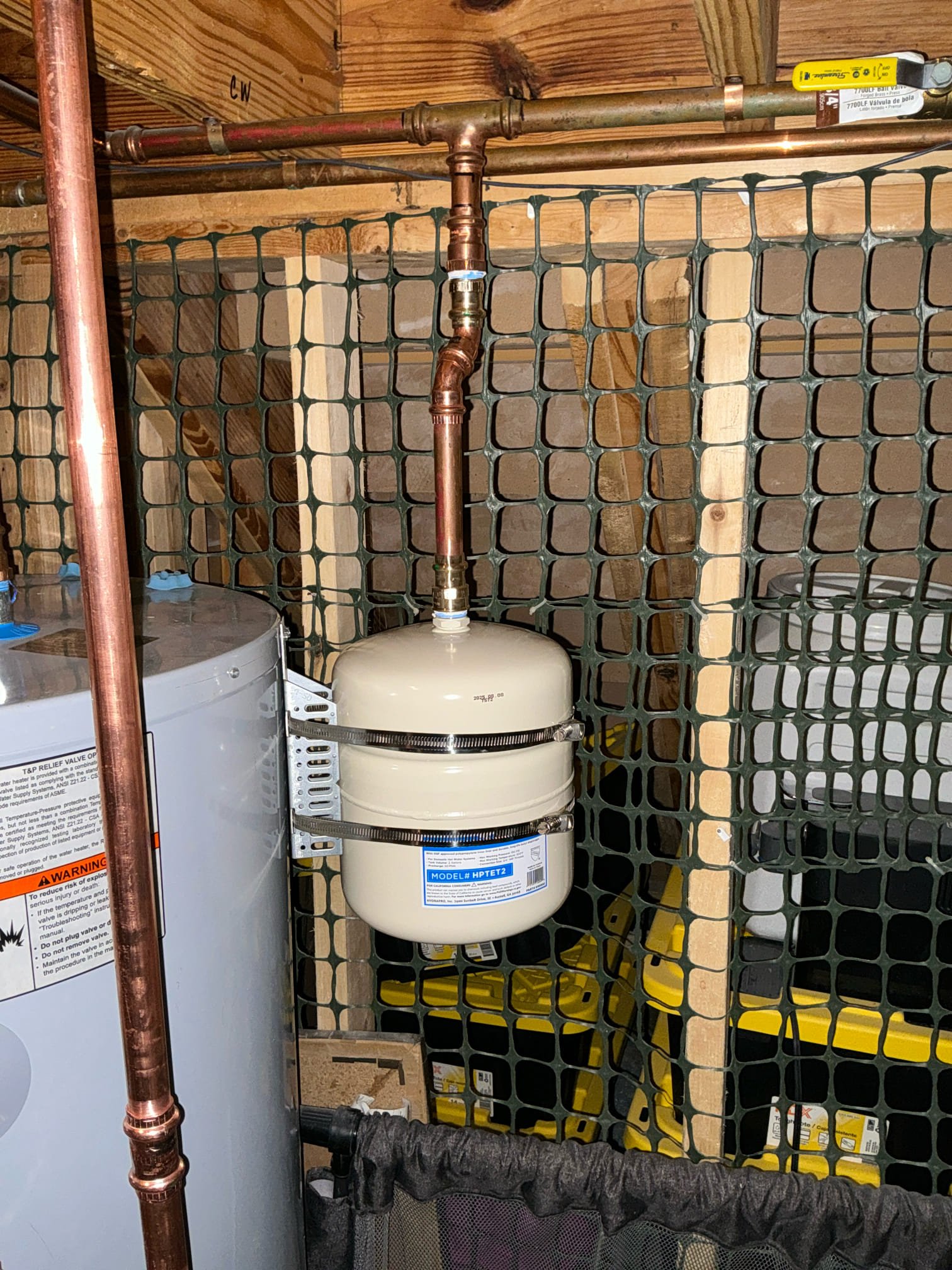 Install or Replace Thermal Expansion Tank (2 gallon) WITH MOUNTING BRACKET: (For Up to 50 Gallon WH) Without Water Heater Installation

Details: Install new expansion tank. Ensure expansion tank is properly supported/strapped and the psi of the expansion tank is set at the appropriate level where thermal expansion from the water heater tank is mitigated.

Minor Toilet Tank Rebuild: Replace key components inside the toilet tank, including the fill valve, flapper, and supply line. The tank lever will also be replaced if necessary. After installation, the technician will test for leaks at the supply connection, tank, and toilet base. Diagnostics will be performed to ensure proper tank fill levels, flush performance, and overall function of the toilet.

Water Heater Flush Service [Tank Flush]: This service involves thoroughly flushing your tank-style water heater to remove accumulated sediment, minerals, and debris that naturally build up over time. Using controlled water pressure, the tec