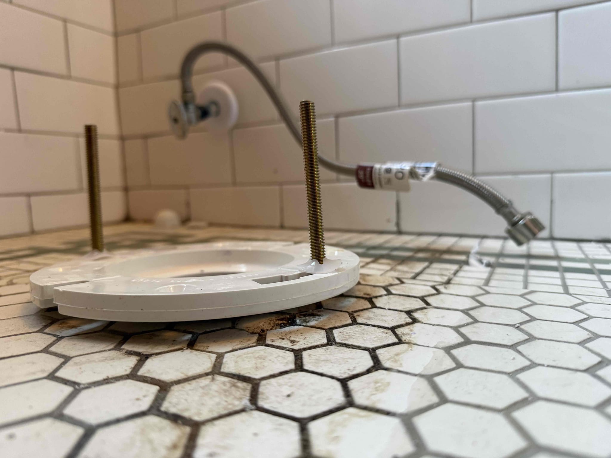 Homeowners state that they have a few plumbing issues they wanted fix which included a couple of faucets and shower that leaks. Upon arrival homeowner greeted me they garage door and explained the situation took me to the kitchen sink the sink in the pantry the next was was the bathroom sink first floor and the other two sinks were located upstairs. I did my inspection and found that the pressure was high and the expansion tank was blown. I offered some solutions to the homeowners and they agreed to fix the pressure pull and reset a toilet and the faucets repair. I began by shutting off the meter and draining the home and went to the basement and replaced the PRV with a new model and ball valve shut off. Then I moved to the kitchen faucet and tightened the nuts on the handles the sprayer and the head I did the same to the pantry faucet and the first floor bathroom faucet. I moved to the upstairs bathroom located right side first bathroom and did a pull and reset on the toilet and had t