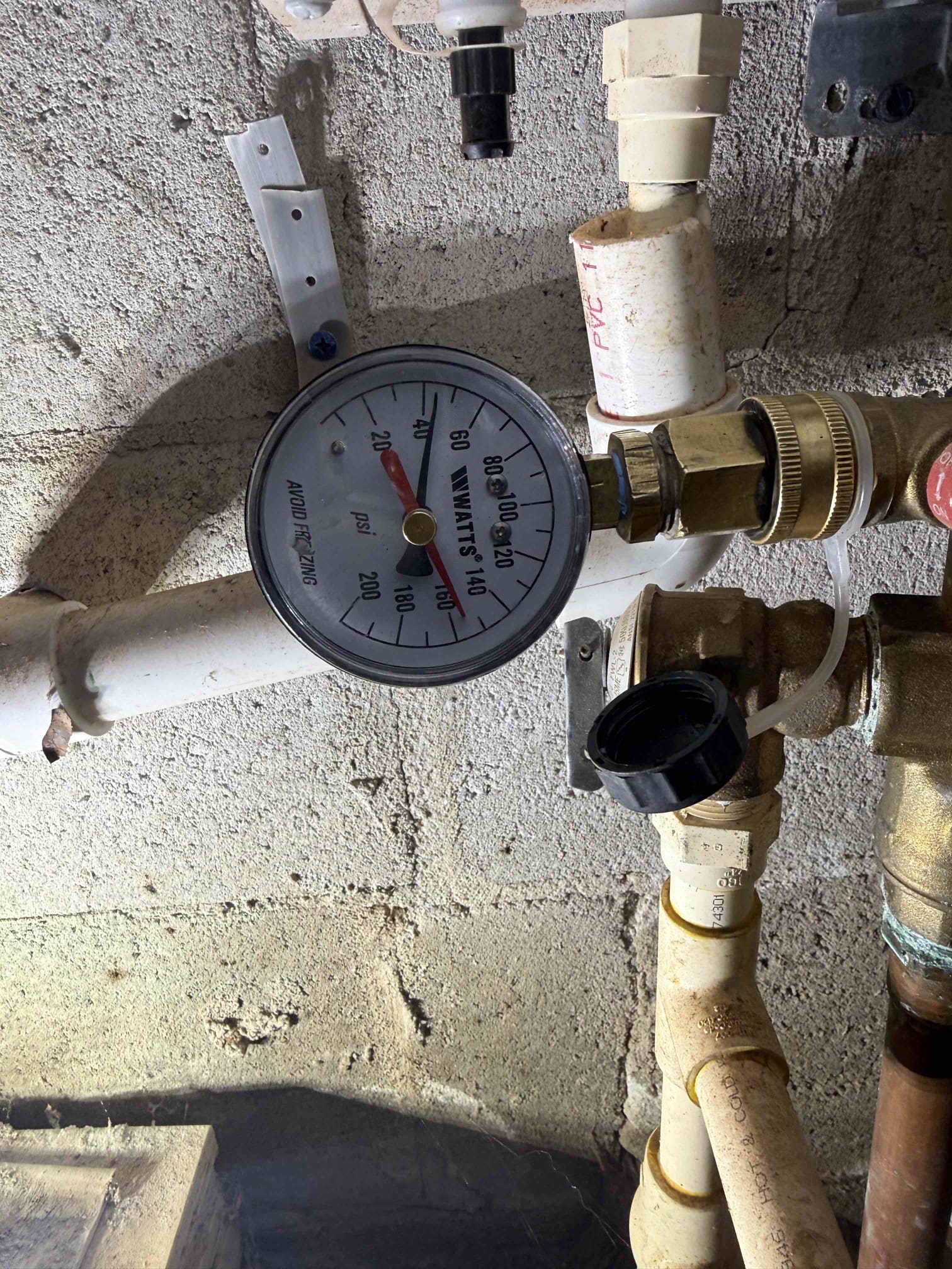 Homeowner states that they are looking to turn their wood burning chimney into a natural gas fireplace and called us to provide some solutions. Upon arrival homeowner explained the situation and asked if we could provide some solutions to turn their wood burning chimney into a natural gas fireplace and the access is in the crawl space. Went to the crawl space and did my inspection everything is working properly pressure is 45 psi and I went to the chimney area and the to run a gas line to it would be around 25 ft a new shut off and then homeowner also requested to add a connection to the backyard same side as chimney to hook up a natural gas grill. In total to run new gas trac pipe would be around 35 ft and two shut offs. I did explain that since the chimney is finished I would need to run the new gas line as close as possible to the right side edge of the chimney to avoid making to many holes in the cinder block and I would probably just cut one side off to make the proper connections