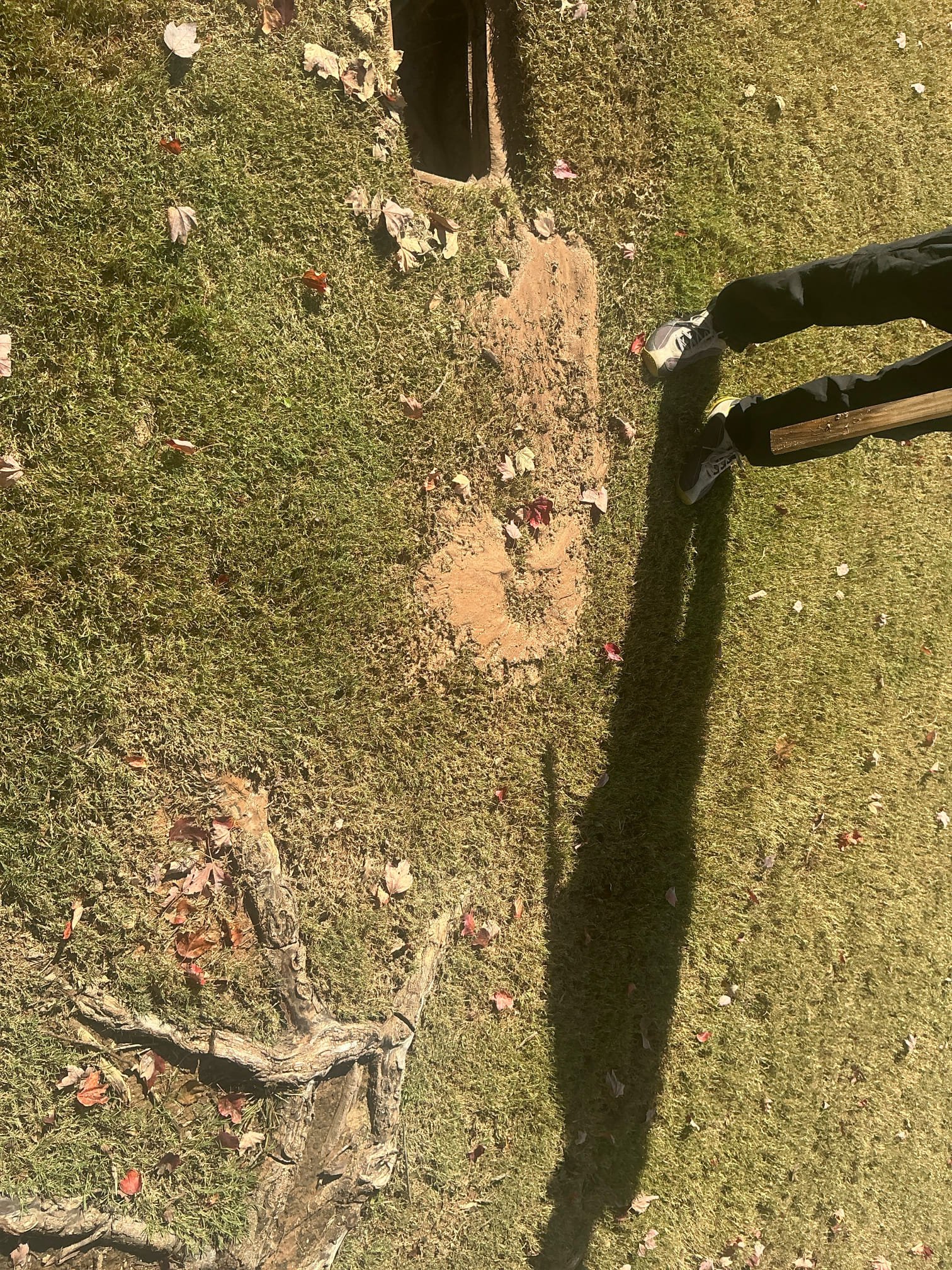 Client called us out today due to a main water service line leak out in the yard just after the water meter about 2’ under ground. We had made a repair in similar area 3 years ago. Client decided he did not want pex for the repair and wanted sweated copper and fittings. So we installed new meter nipple with new watts dual check valve, then ran 3/4” copper about 5’ and tied into the existing 1” black poly main running to home. Turned water back on and tested. No more leaks. Backfilled as best we could to grade after testing. 

1 yr warranty on repair. 

Charged card on file and emailed invoice and pictures per request. 