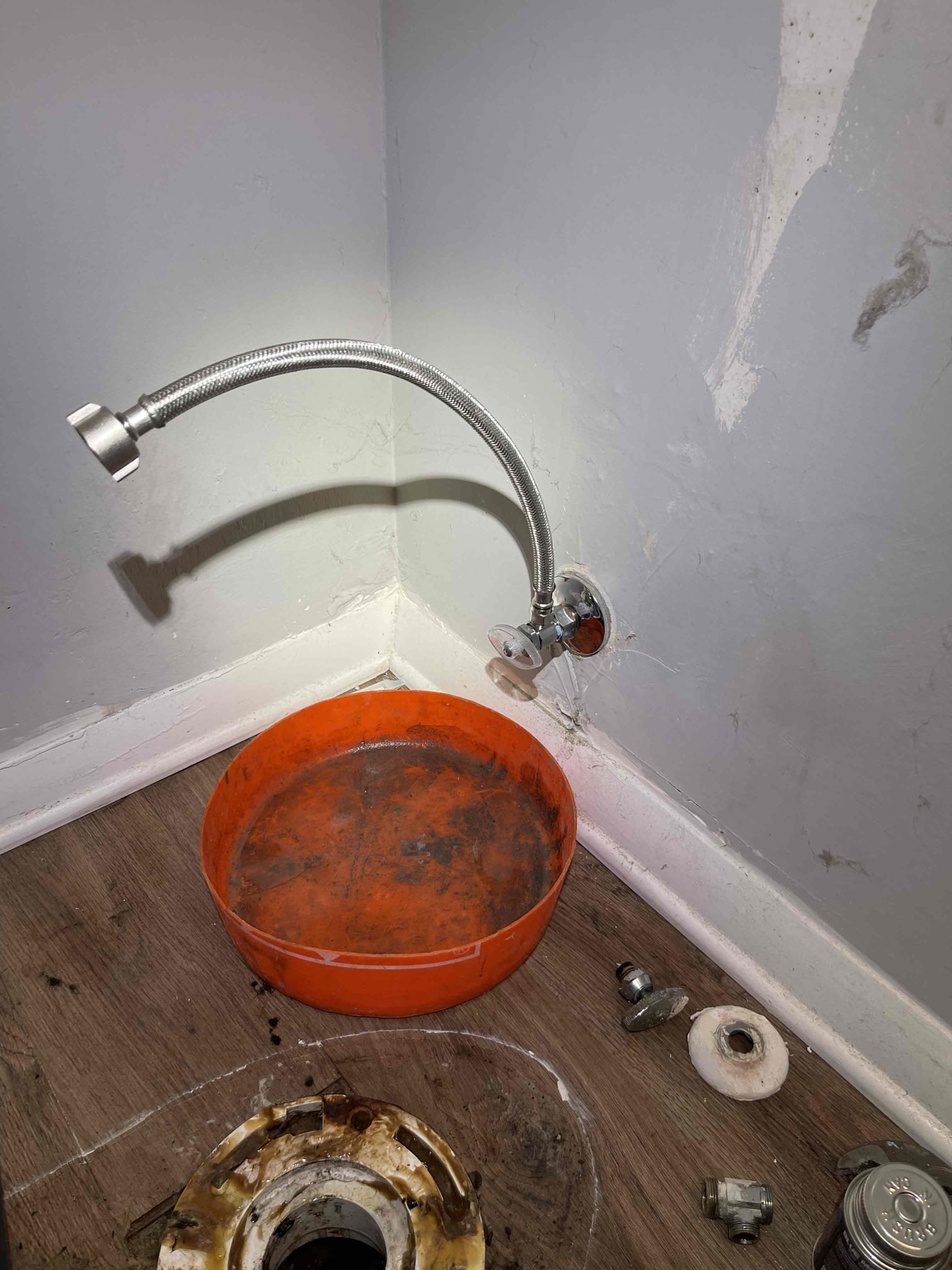 Came out to pull/reset toilet. Customer had stop valve for the toilet that was leaking. They said the house has backed up twice recently. Got approval to replace the valve, and pull the toilet to run a camera. Ran camera down the toilet flange. Old cast iron piping under the slab of the home is deteriorated and holding water in some spots. Blockage was much further down the line. Located a blockage under the street at the sewer tap. Confirmed city cleanout by the curb was holding water. Notified homeowner and she contacted county to have them come service the line. Replaced the stop valve and reset the toilet. Left quote options to replace remaining cast iron piping under the slab. Sewer line has been replaced going down to the road already. Tested to ensure a leak free install of the toilet. No further issue at this time. 