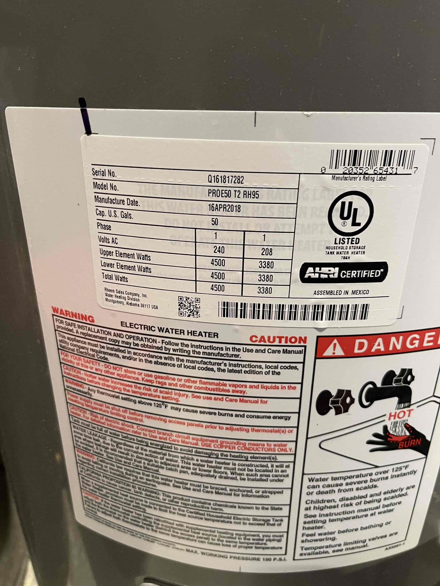 Installed shut off valve for outside hose bib on right side of house. Replace lift and turn tub drain in hall bathroom. Tested to ensure a leak free install. Left quote for sewage ejection pump and basin lid. 