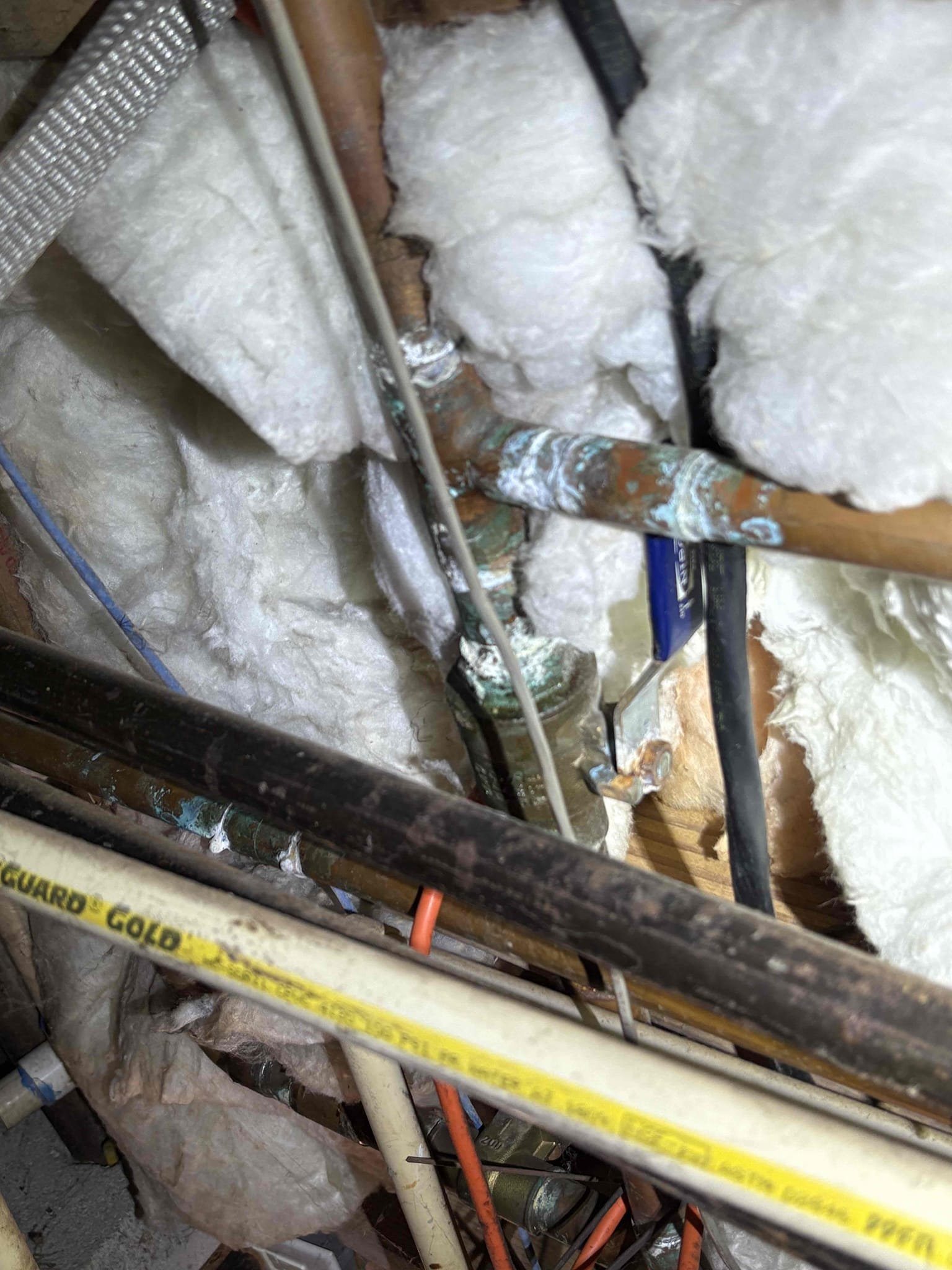 Came out today to replace the old and leaking 30 gal nat gas water heater with new AO SMITH thin diameter water heater due to the location of the unit in the laundry room. Added new ball valve shutoff, new properly supported thermal expansion tank, new gas shutoff, and new coated gas flex per code. Capped the pan line, as there is nowhere to run a drain line to. Reconnected the t&p relief line that goes through the floor with cpvc pipe and fittings. Once we got water turned back on, filled up new unit, got all air out then lit the water heater. Everything all good and no leaks. 

6 yr manufacture warranty 
2 yr parts and labor through us. 