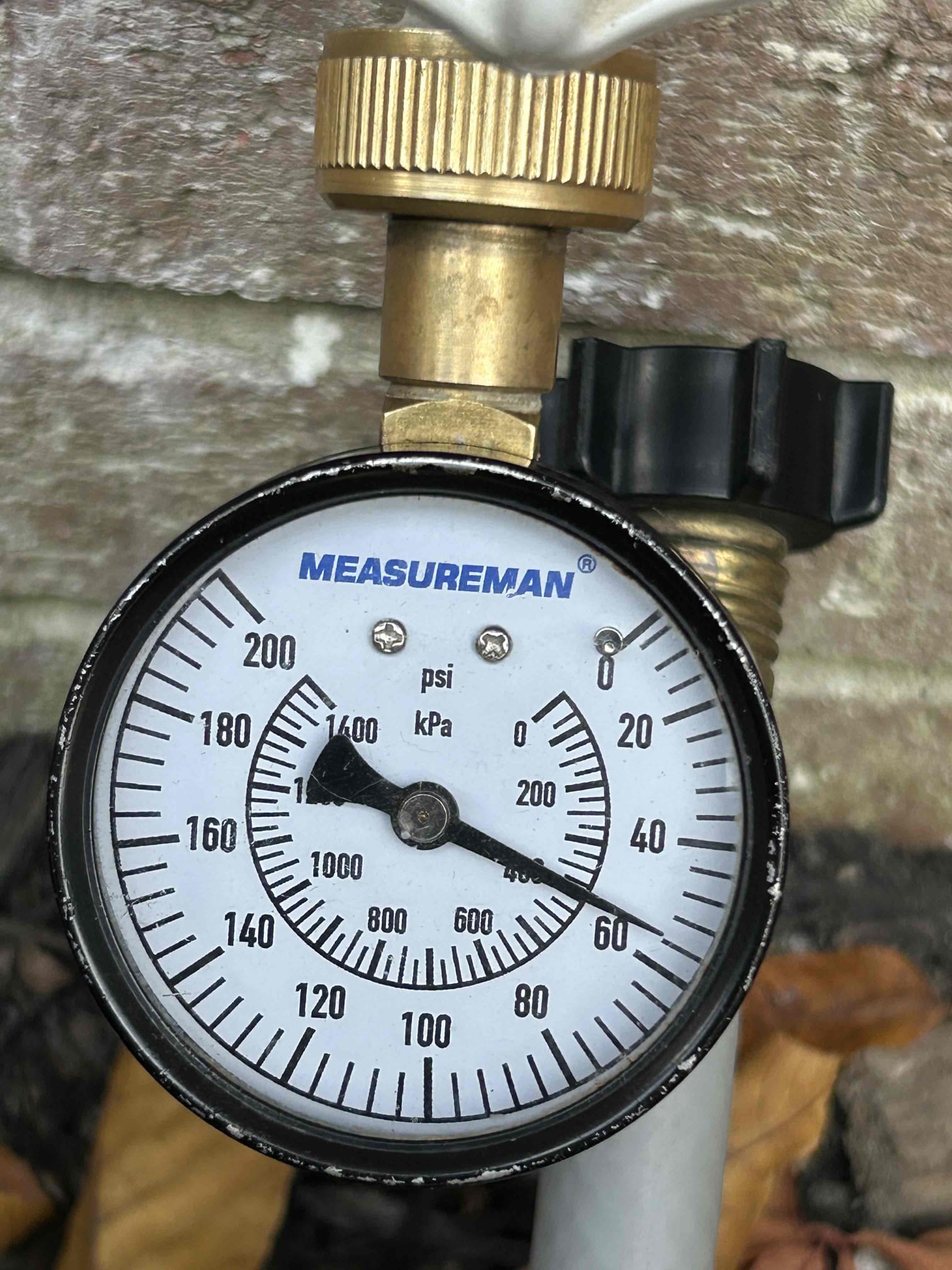 Customer had a usual water usage of around 700 gallons. Water bill for October was around 2400 gallons. Observed the water meter at the curb and recorded under static pressure for 60 seconds and had no water pass through the meter. Checked all three toilets and the t&p and nothing was running. Informed customer before any additional diagnostics are done, that the city should inspect the meter read. Ran a faucet to confirm the meter was registering flow and it is. If we need to return after we can perform further diagnostics. Water heater is almost 10 years old. Replacement by summon of next year is recommended. 