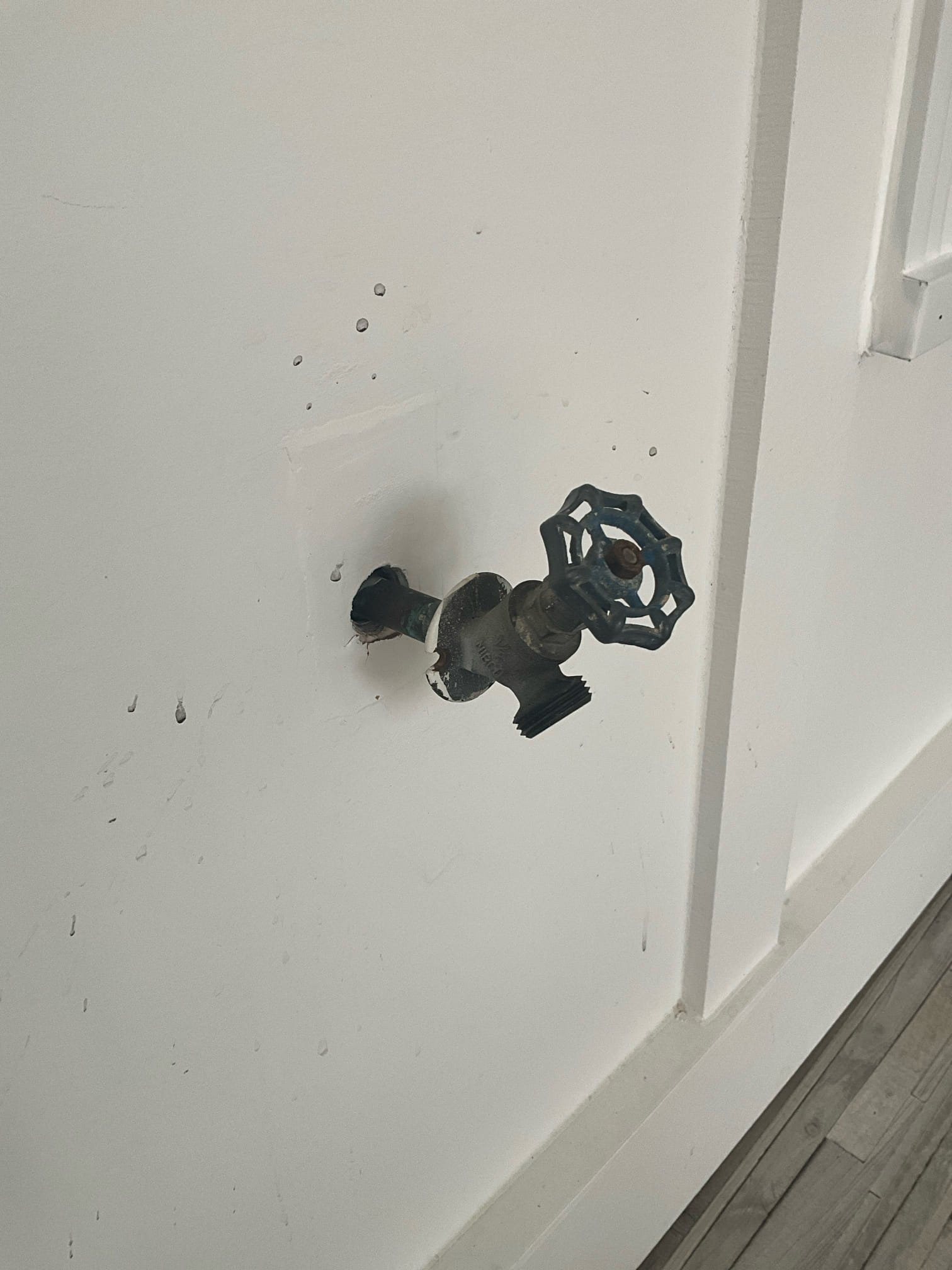 Price is to replace the front and rear hose bibs. The front hose bib will have to be chipped out and mounting it may cause damage to the stone on the front of the home. Chen Plumbing isn’t responsible for repairs to broken stone.

Customer had a front hose bib that was hard to access because too much stone was built around it and the rear one was sticking out too far. Replaced the front by chipping out stone and grout. Remounted into the wall and made the threaded adapter more accessible. Replaced the rear hose bib and mounted flush to the wall. 