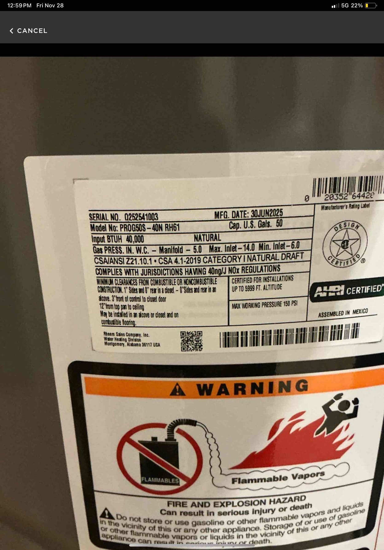 Use snake to attempt to clear out blockage in laundry line. This will be the first step.

Customer stated that laundry drain was backing up. Ran cycle and almost immediately drained backed up . Recommended running a snake through drain and customer agreed . Ran snake through wash machine drain about 25 feet out. Afterwards ran multiple cycles and also put lots of water through drain and didn’t notice any more backing up. Cleaned up work area.
Chen plumbing doesn’t warranty drain cleaning