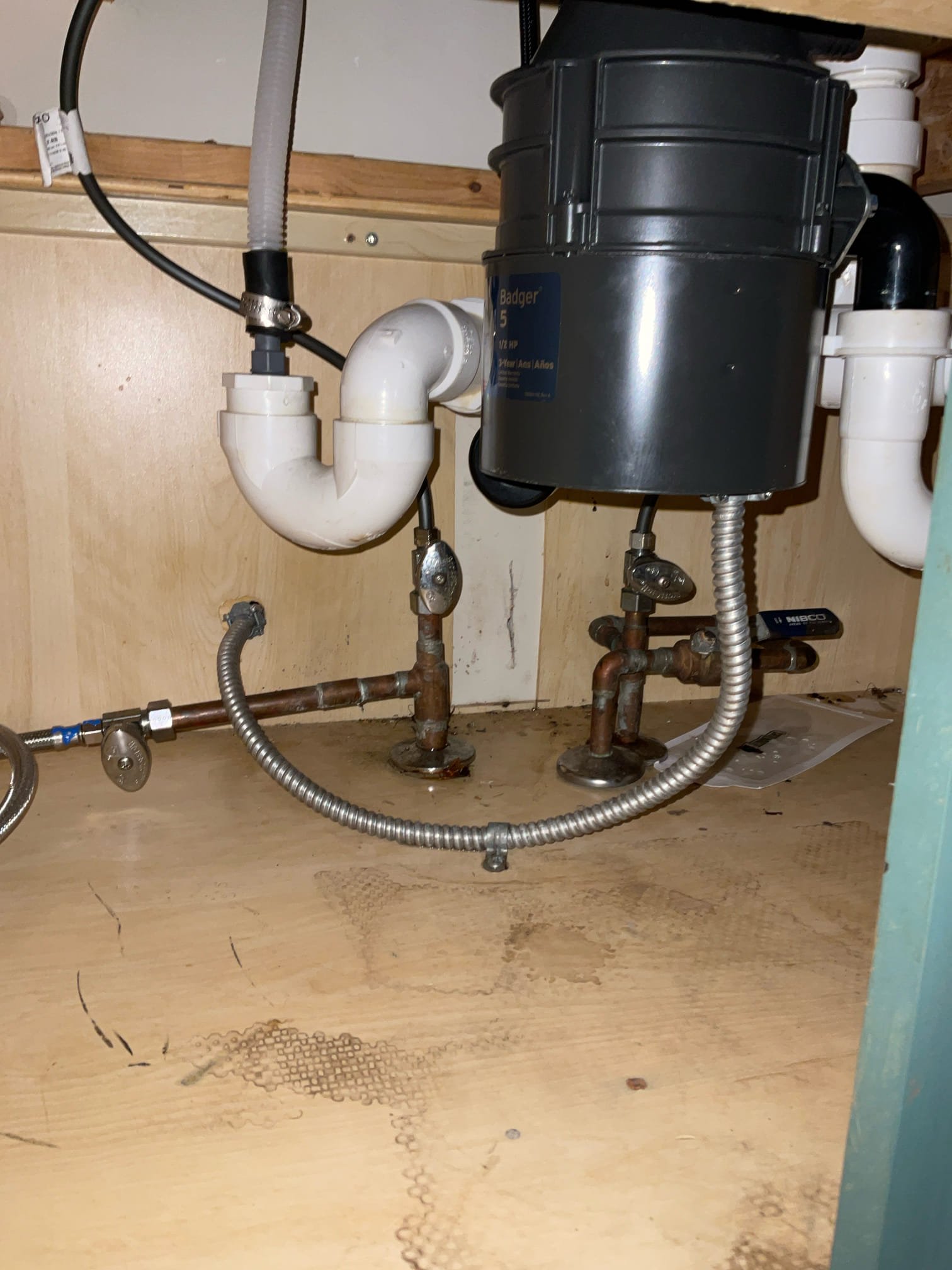 Was out Aug 28 2025 and quoted customer to install customer supplied kitchen faucet. Customer has approved estimate and bought faucet. Remove old kitchen faucet and installed customer provided faucet. Tested and no leaks present at this time.