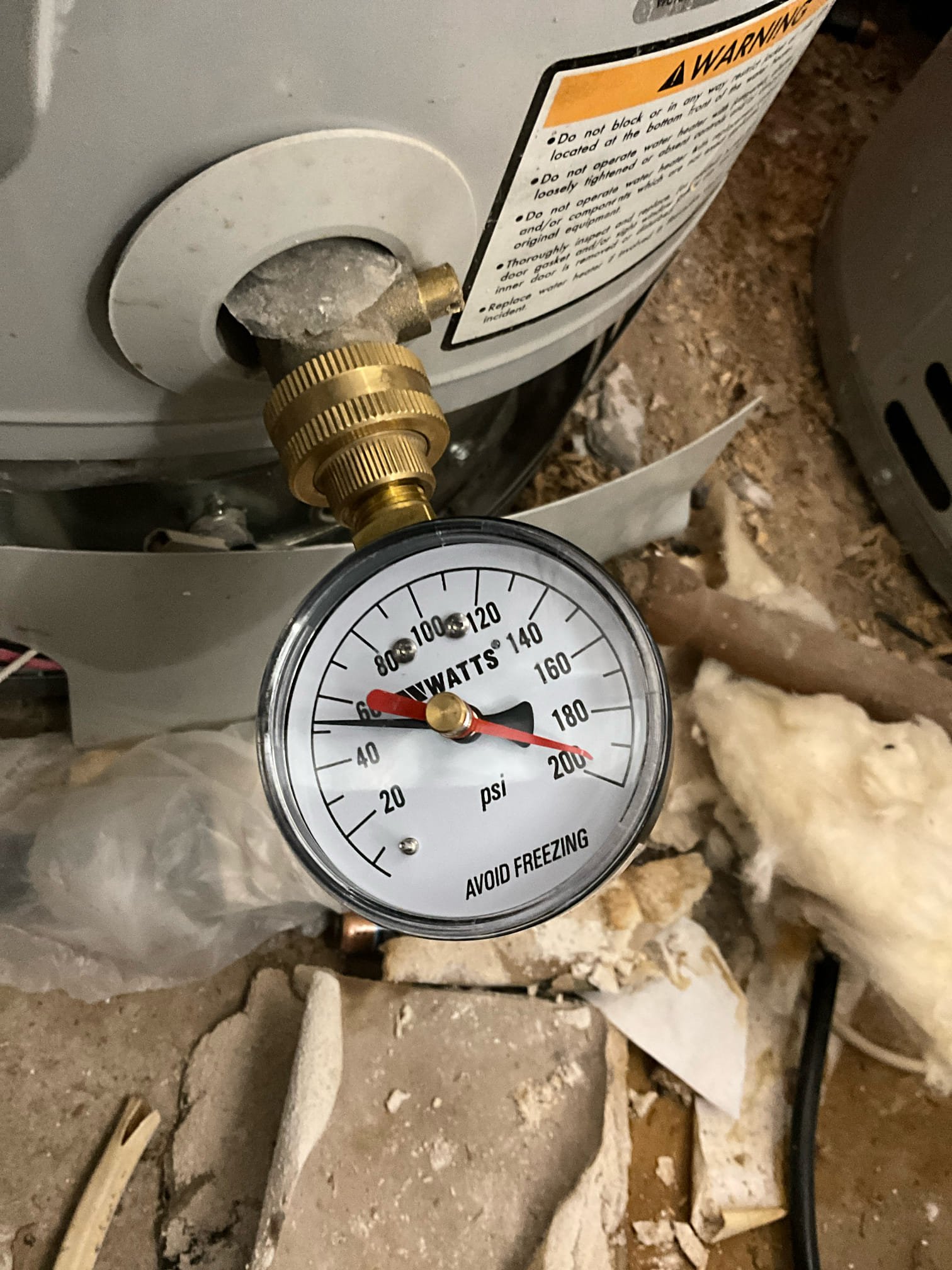 Call for hot water issue and pressure in shower.

Arrived and spoke with Mr. Ashim. He has several problems with showers upstairs. Master showers both have poor water pressure when hot water is called for. His daughter’s shower has poor water pressure on both hot and cold. Hot water takes a long time to be delivered to the master shower as well.

I inspected the plumbing system and found the following: 
Two 11-12 year old Bradford white atmospheric draft gas water heaters, ran in a series. A recirculating pump had been installed with a crossover tees in daughter's bathroom, under furthest vanity. Shower head and mount in this bathroom full of sediment and debris. I cleaned as much as possible and flow appears to be fully restored. No significant amount of sediment found on cold only lines such as toilet tanks. Pressure regulating valve is less than a year old, with the previous valve being from 2018, as stated by homeowner and prior plumber. PVC main from meter to home, 5en transitions