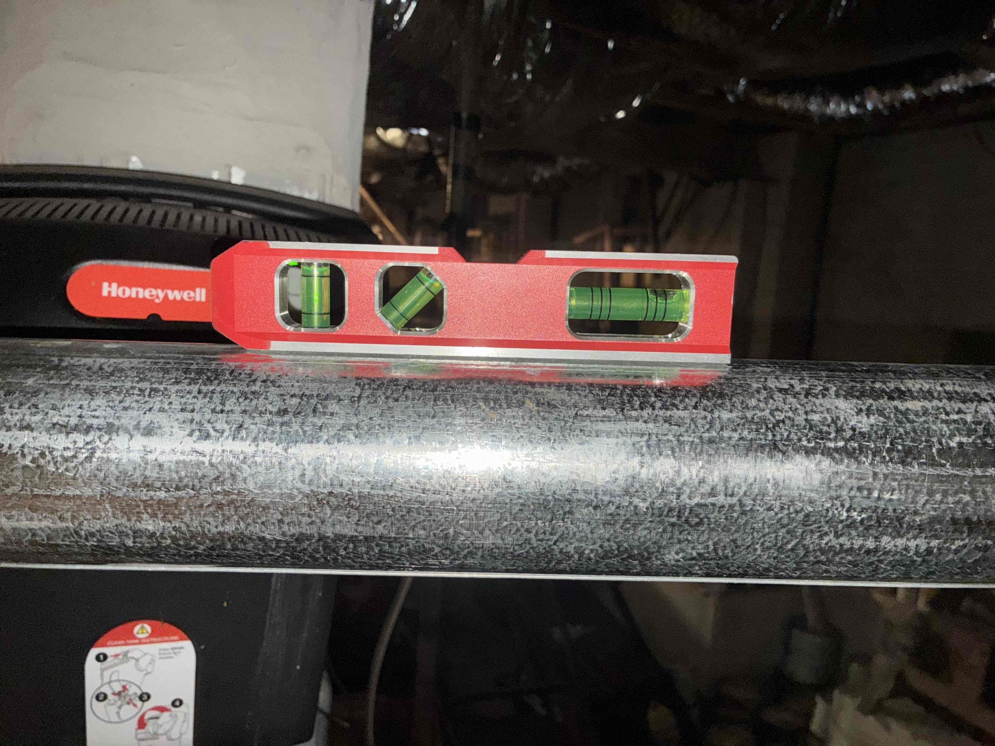 Customers water heater was old and leaking at bottom. Gave a few options to replace. Replaced heater with Rheem 40 gl gas short. Also installed new TET with bracket and ball valve. While replacing heater found vent coming from heater to be damaged, replaced section all the way to wall to section. vent in its entirety seems to be issued due to back draft from heater when heater was turned on. Suggest to have a HVAC company come to assess vent line and possibly clean or replace. After install checked for leaks and proper function.