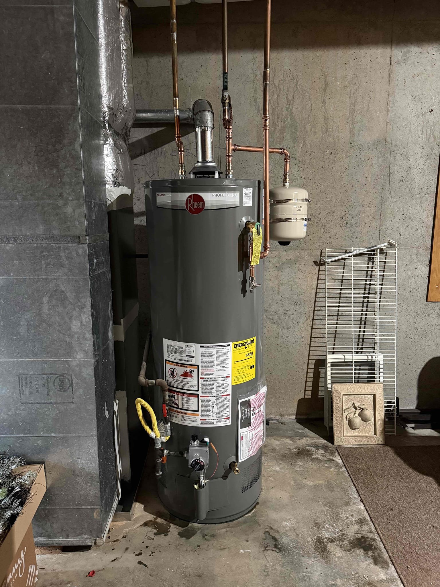  the customer reported an exterior leak near the foundation wall upon inspection. We confirmed the source of the leak near foundation and also conducted a thorough check of the plumbing system. We identified that the water heater was at the end of it service of life and recommended replacement which the customer approved we replaced the water heater repaired the foundation area leak and also addressed a minor interior pipe issue involving a pinhole leak in a copper pipe. All work has been completed to professional standards and the system is  functioning properly.



3/4" Exterior Service Line Repair (Less than 3 feet deep): Excavate to access and repair a damaged 3/4" exterior water service line located less than 3 feet deep. The damaged section will be removed and replaced with new piping and fittings, then pressure-tested for leaks. Once complete, the trench will be backfilled

Warranty: This installation is backed by a 1-year labor warranty, covering our workmanship.

Supply and In