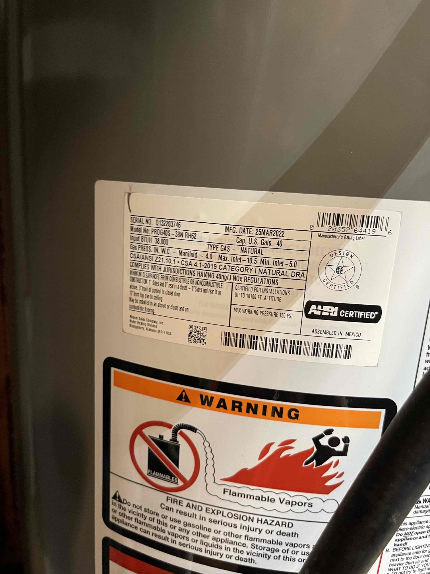 Came out for leaking kitchen drain. Arrived and found wet spot on drywall ceiling in the basement. Cut open the drywall and found a section of the cast iron has rotted out on the bottom side. Received approval to reroute the kitchen drain. Disconnected the cast iron in the basement and under the sink. Capped off the cast iron under the sink, in the basement, and the vent stack on the roof. Drilled down through cabinet. Cut out section of cast iron mainline and added new pvc branch line. Connected plumbing under sink down into new branch line in the basement. Installed AAV under kitchen sink. Tested to ensure proper function and a leak free installation. No further issue at this time. 