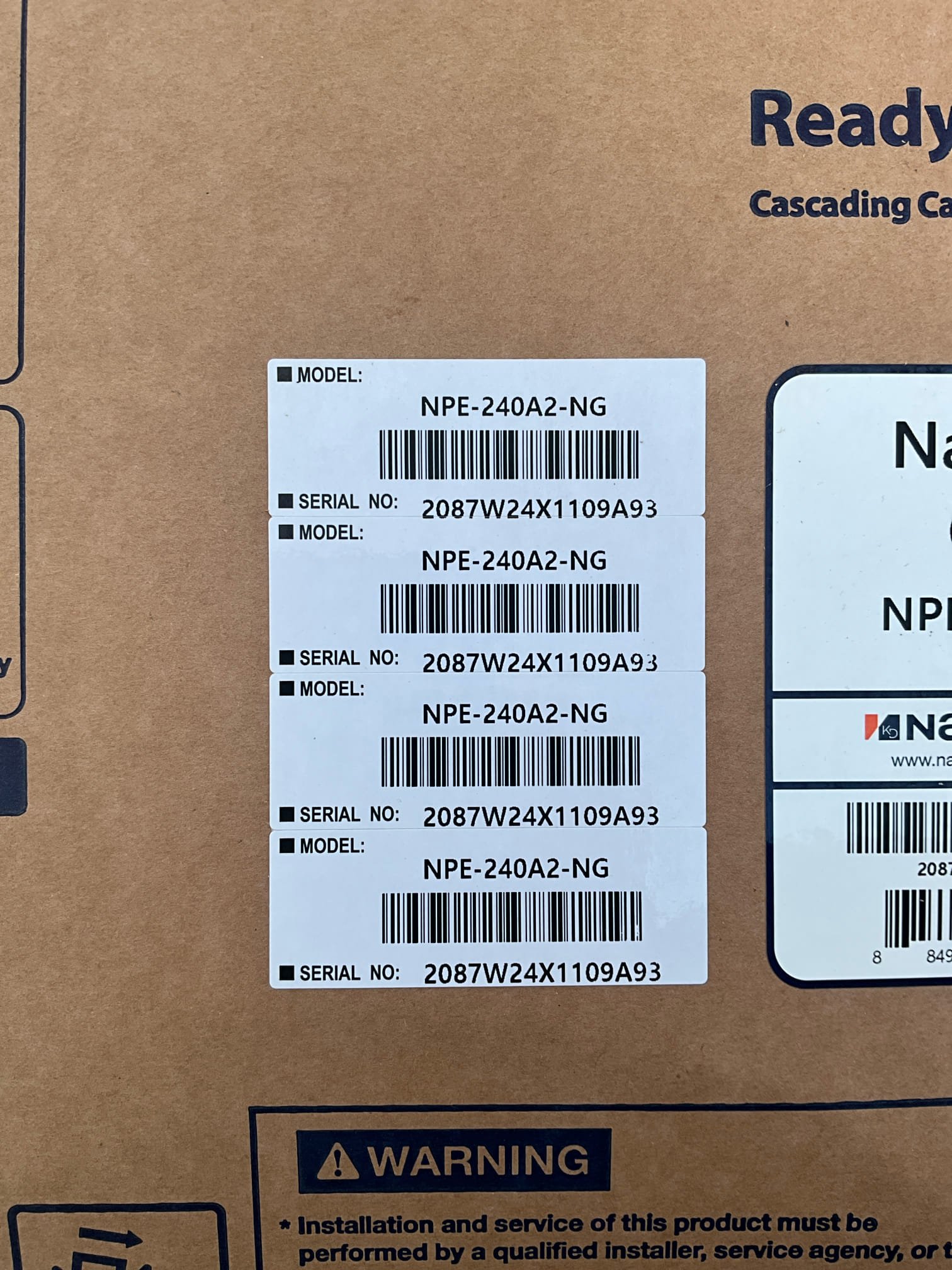 Estimate to install navien tankless in place of two gas water heaters. 

Install whole house water filtration system (halo h2 zero carbon)



Courtesy:
Apply caulking to sewage ejection pump lid in basement

Clean two pfister cartridges in master bathroom.

Remove single stage filter under kitchen sink to restore flow.


Notes for Shawn: need two crossover tees, one in master and one in daughter’s bathroom. Check sediment in fixtures. Silicone pump in basement. Exposed studs in utility room, 2 inch vent stack with air admittance valve present, tie in p trap for condensate. Ask about shower heads for master, install new ones if present. 