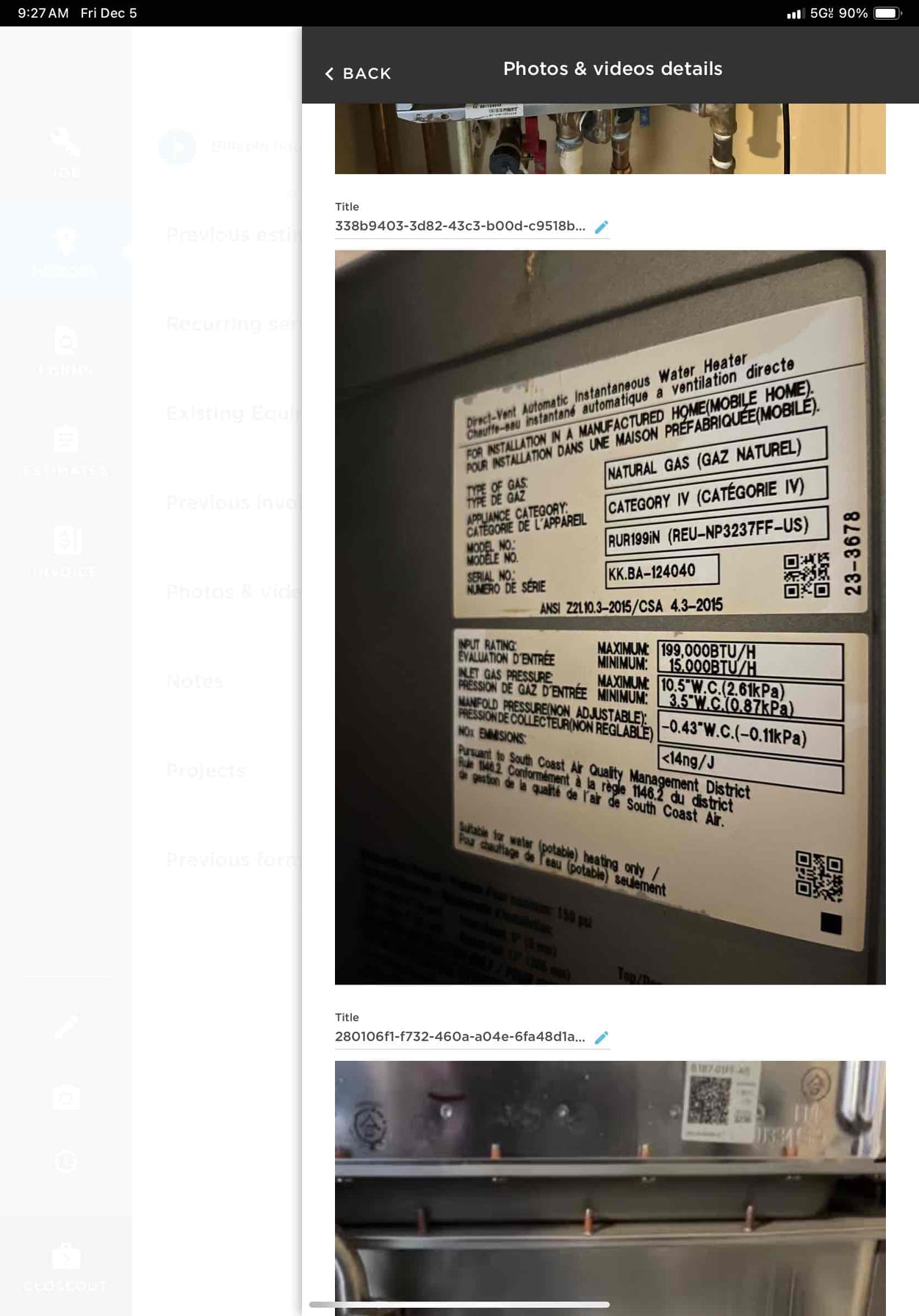 Upon arrival, talked with Ben about issues going on with tankless. Customer let me know that tankless is working as it should but every once in a while, we’ll have to reset unit in order to have hot water. At this time, customer didn’t want to proceed with any diagnostics. Tankless was on and running saying in use when no hot water was being used.
