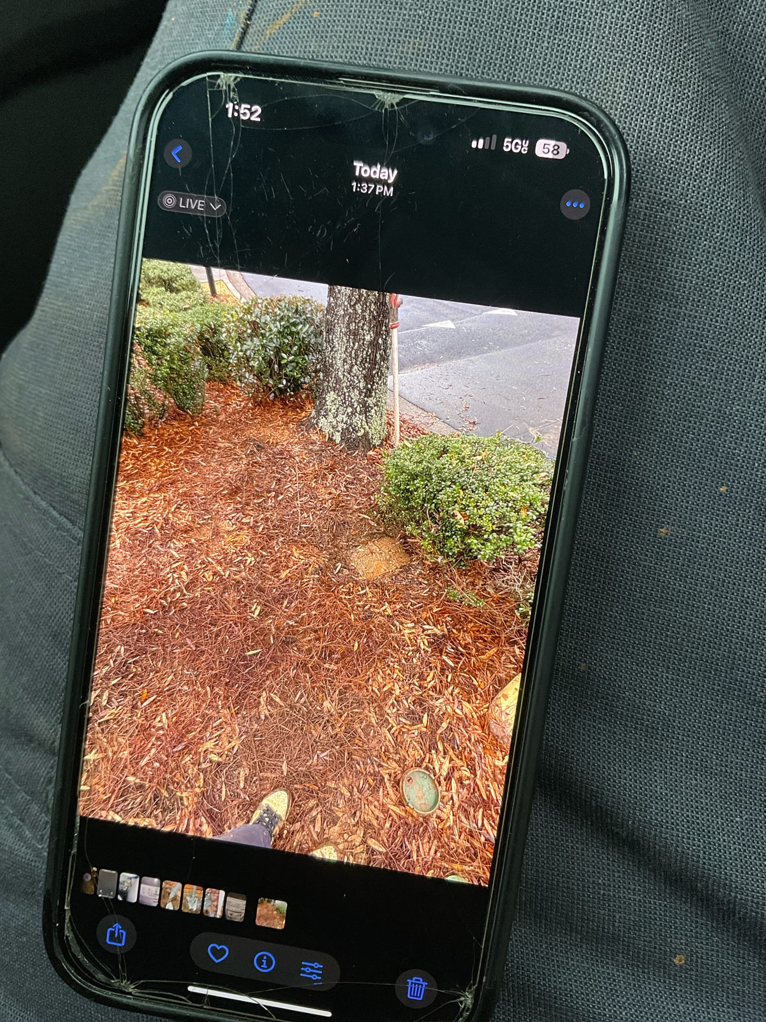 Customer stated that there was a leak on irrigation. Dug up area and found valve box with RPZ inside. Shut off RPZ and leak stopped. Cover back soil. Cleaned up work area.