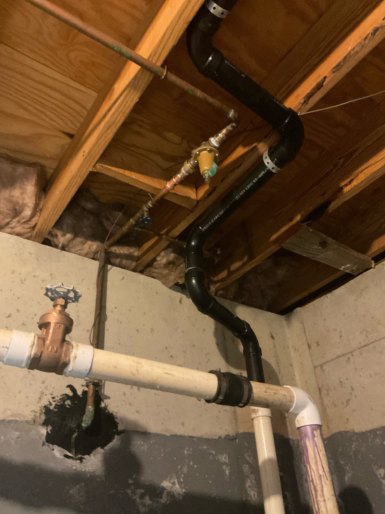 Replaced a old 50 gallon, gas water heater , expansion tank , Pan , new shut off valve for water and gas , new flexible connector , new Prv installed 