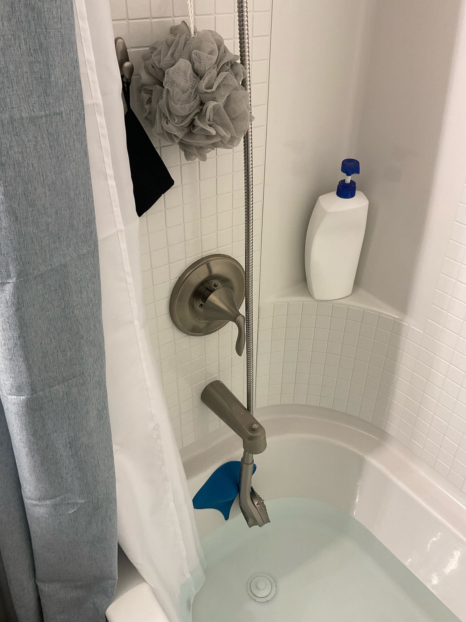 Customer stated that shower was not shutting off so they had to shut off main valve. Stated a customer that cartridge would need to be replaced in customer agreed. Went ahead and installed new cartridge and test. At this time, there was no leaks present at this time and now shower was working as it should. Reset trim and caulked around trim.