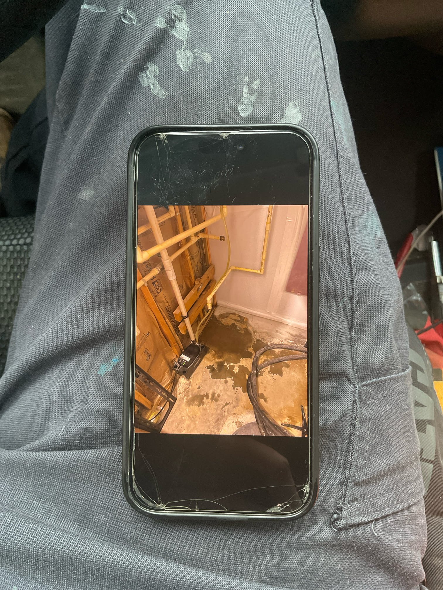 Cut and remove existing water water heater and cap lines.

Removed small water heater per ESOG request and left it in kitchen.capped off lines. Will returned later to reinstall water heater.