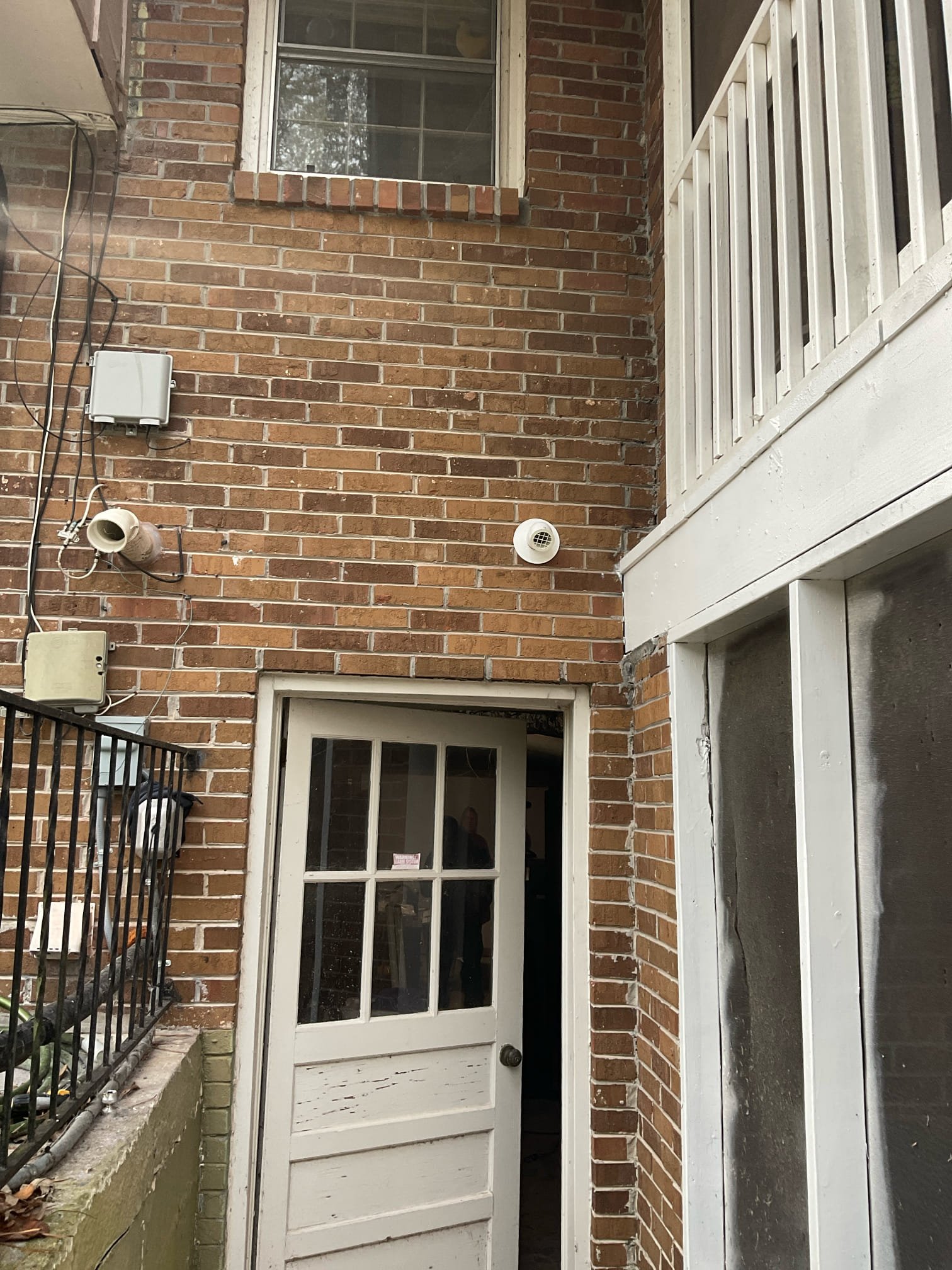 Gas smell , checked gas piping , no leaks , smell is coming either from tankless or furnace exhaust termination. 