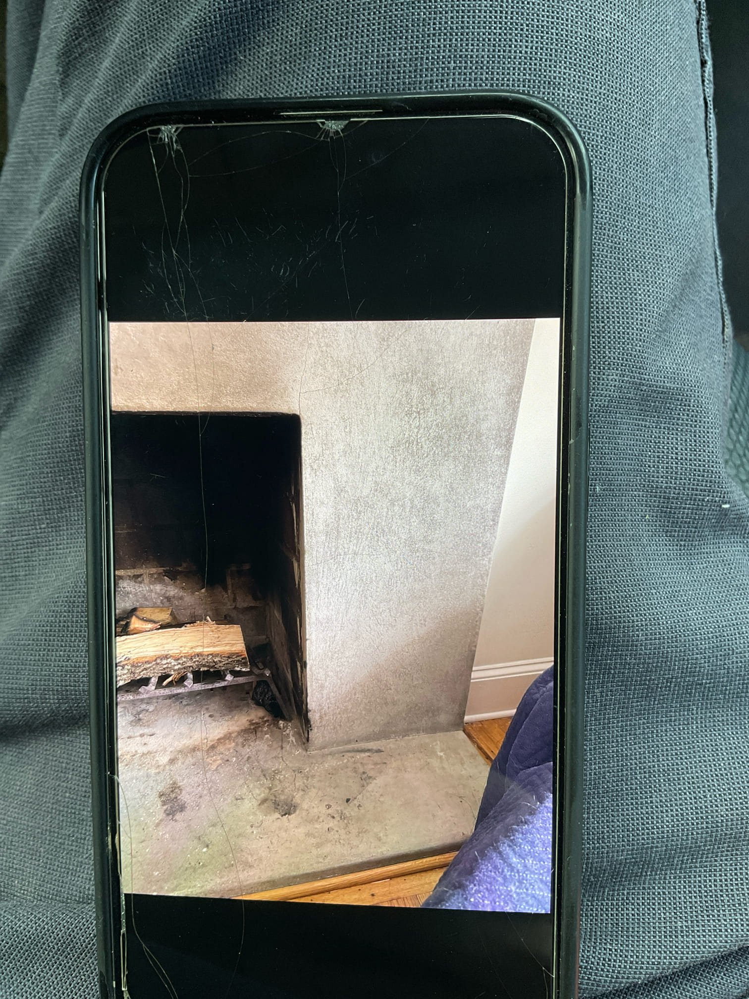 Customer stated that they wanted gas for fireplace. Looked around and found that putting gas to the fireplace is possible. Fireplace is smaller than normal so recommended customer to first find gas logs that will fit into fireplace.