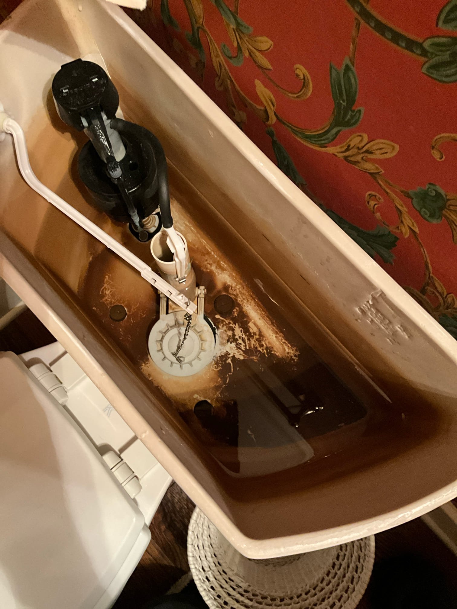 Call for toilet not filling up.

Arrived and discussed issues with Mr. Woodward. He states that he noticed the toilet wouldn’t fill up yesterday. Turning the water on and off seemed to get it going quicker for a few seconds. 

I inspected the toilet and found all components to be very old. The fill valve is not functioning well and seems to be occluded internally. Gaskets all severely deteriorated. Pressure on house approximately 65 psi. Prv appears to have been replaced with two water heaters in 2020. Due to high pressure in neighborhood, significant amounts of construction on on this road, and pressure reading, it may be prudent to upgrade prv to a black tag prv.

After checking system, we removed tank and replaced fill valve, flush tower, gaskets and seals. Cleaned under tank and inside tank. Toilet flushing normally and no issues at this time.

I discussed signs of pressure issues (squealing noises, vibrations, or water pressure high out of a faucet). If these issues occur please c