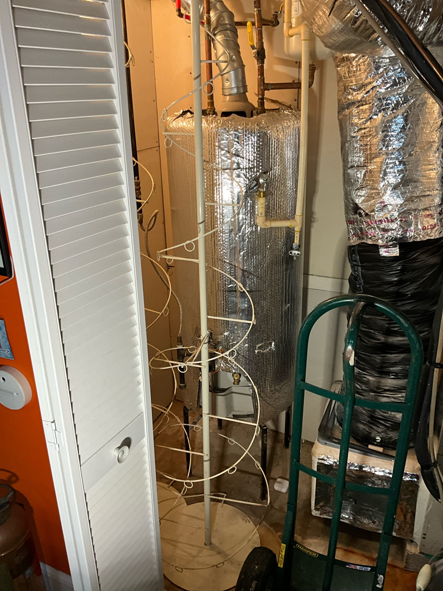 Call for high water bill.

Arrived and met with Willie and he showed me a water bill that was 3-4 times higher than normal.

When performing a cursory inspection  found a toilet with a fill valve that was adjusted too high, allowing over filling of the toilet. Once it was adjusted down water has stopped passing through meter.

I also found that the water heater on site is 20 years old, and has a failed thermal expansion tank. I recommend replacing this immediately, as it is far over its expected life span. 

I recommend contacting water service provider for a bill adjustment.