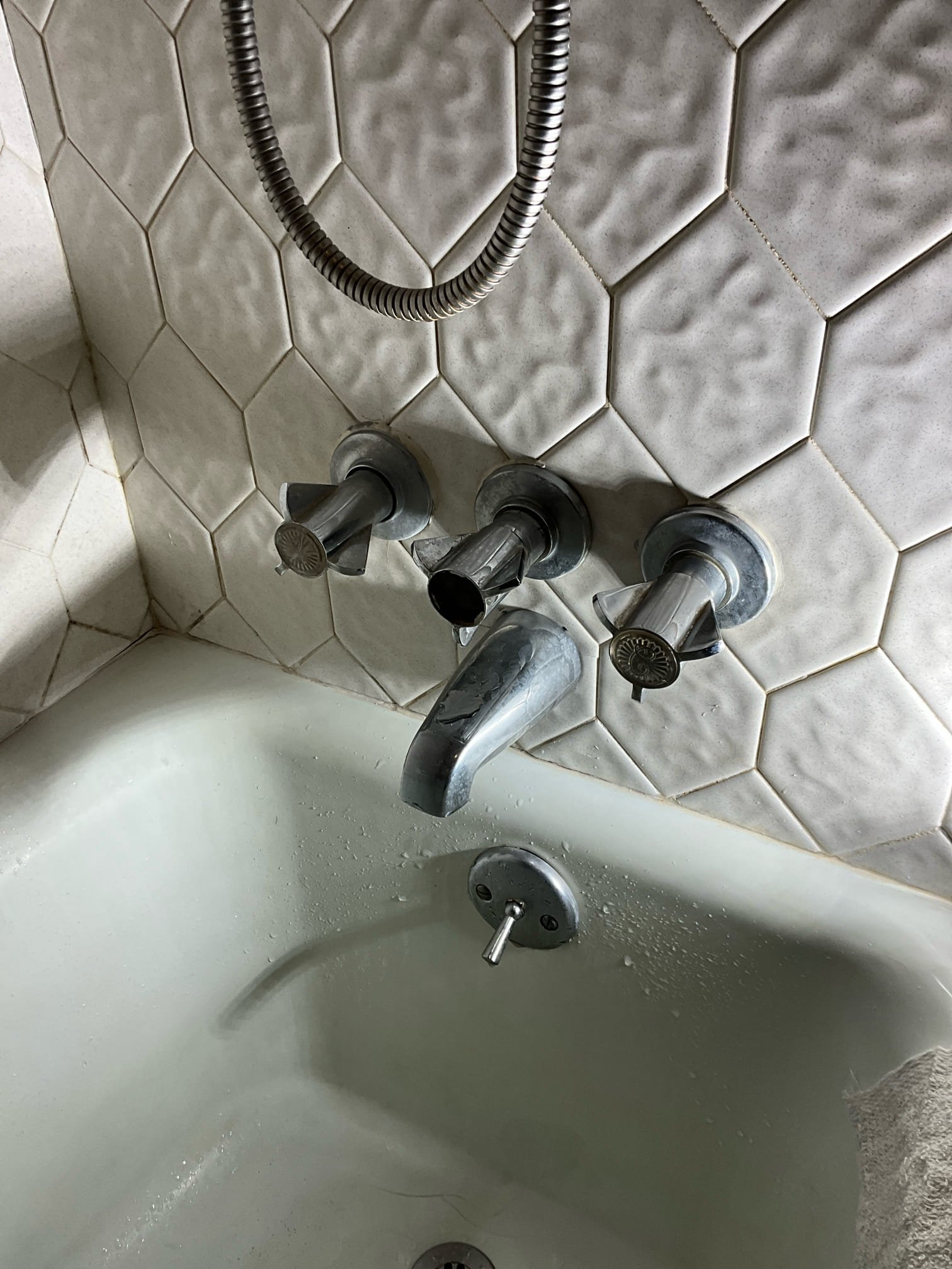 Call for issue with shower diverter.

I spoke with Ms. Paula, and she expressed frustration after a recent repair performed on the master bathroom shower system. She provided a diverter for a three handle shower, and the system is not functioning correctly after we installed the diverter. 

I inspected the shower and found that the diverter may not be intended only for this shower valve, and it can consistently demonstrate water hammer, or even fail to cycle to open or closed, when testing. I removed and cleaned debris from the brass body, and from the diverter. Due to the age and condition of the valve, I recommend replacing the entire valve. However, to demonstrate our commitment to excellent customer service, I am willing to return and install a new diverter if the diverter can be replaced under warranty, or if an original fit diverter can be verified and located. 

Ms. Paula stated she would prefer to replace the shower valve. When discussing leaks and reputable companies, we also 