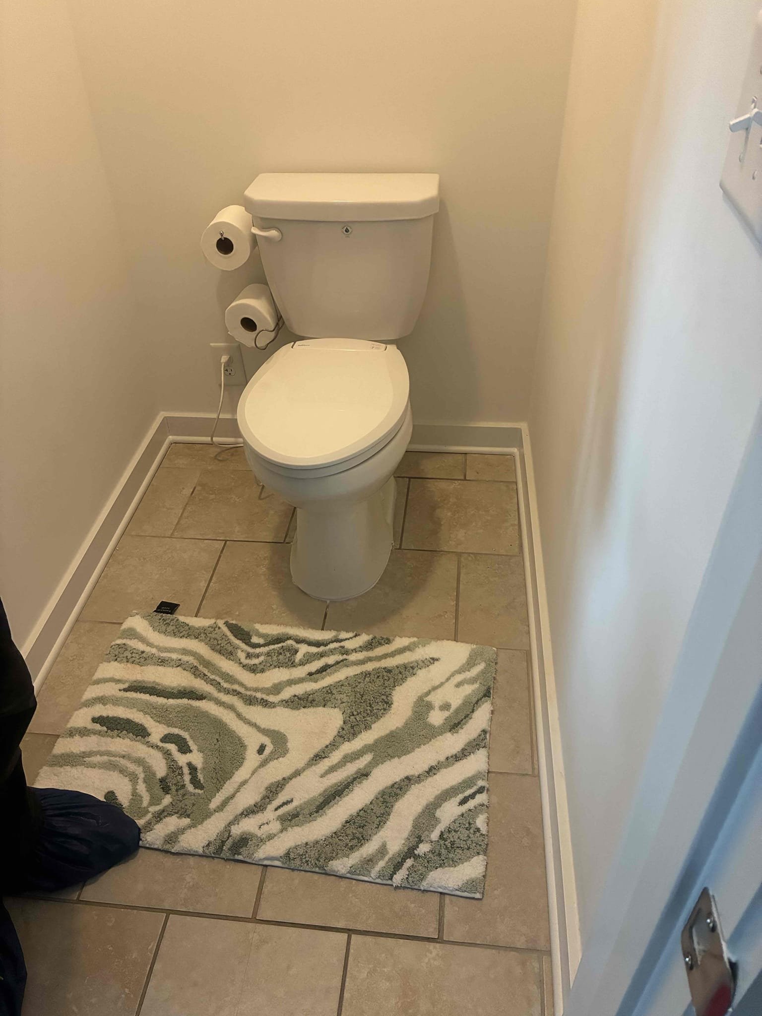 Customers toilet was loose at base. Pulled toilet and reset. Checked flange. Found no issue in flange. After reseating toilet checked for leaks and caulked toilet. 