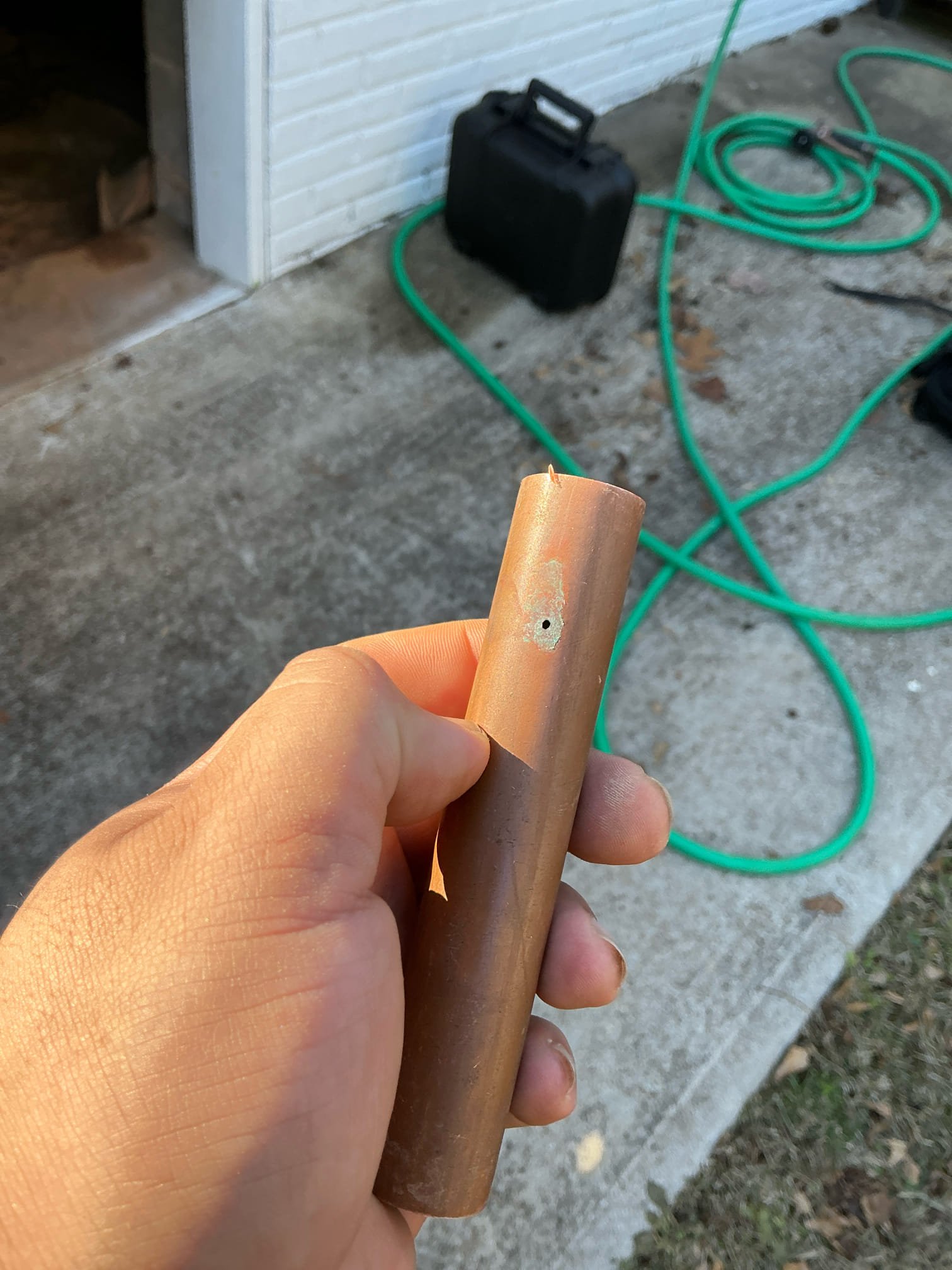 On date, our team was called out to investigate a high water bill concern after conducting a thorough evaluation of the properties plumbing system. We did not initially identify any obviously leaks or issues to ensure no hidden problems were messed. We recommended a more in-depth inspection of water, service, lines, and common leak sources, such as toilet flappers upon further inspection, including crawlspace, check we discovered a pinhole and a three-quarter inch line that had been  contributing to the increased water usage. We proceeded to replace the affected section of the line and tested the system thoroughly. Everything is now functioning as intended