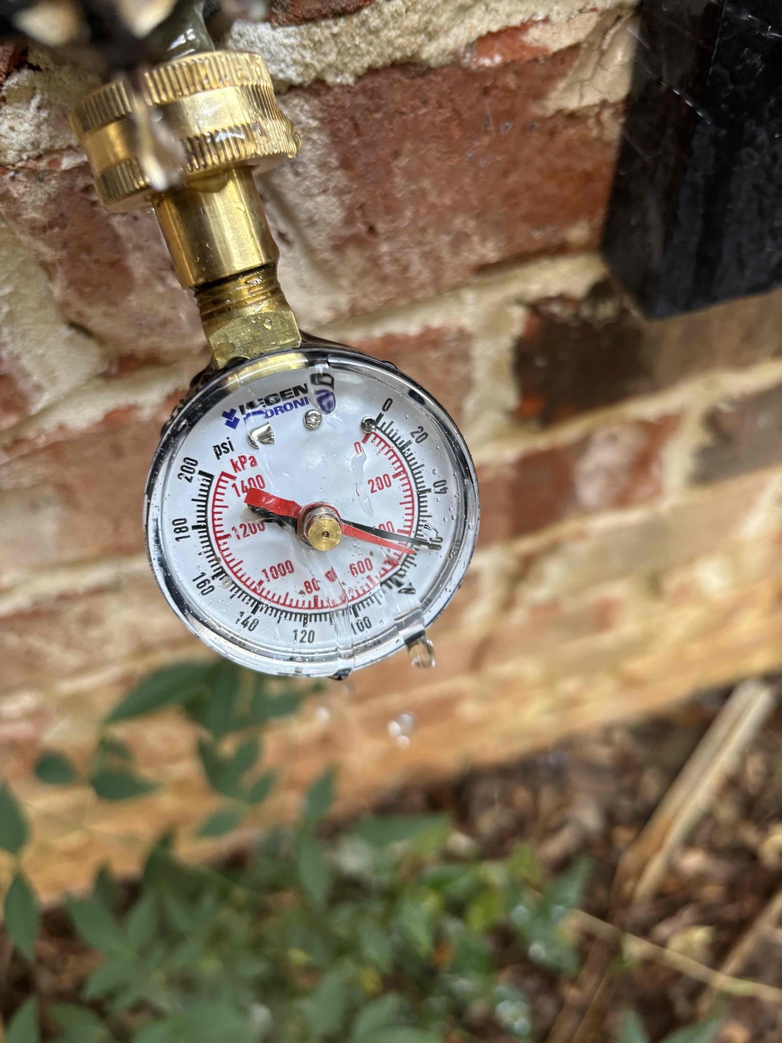 Unknown leak upon arrival. Customer stated their water bill has doubled in the last month. The city came out and informed customer they had a leak and would need a plumber out to fix it. After isolating water to just the yard found meter still spinning. Informed customer that their leak was between the meter and the house. Looked in the yard for noticeable wet spots but did not find any. Informed customer we could replace the line with a warranty or they could have leak detection out and we could come out once the leak was located to repair it. Left customer with all estimates. 