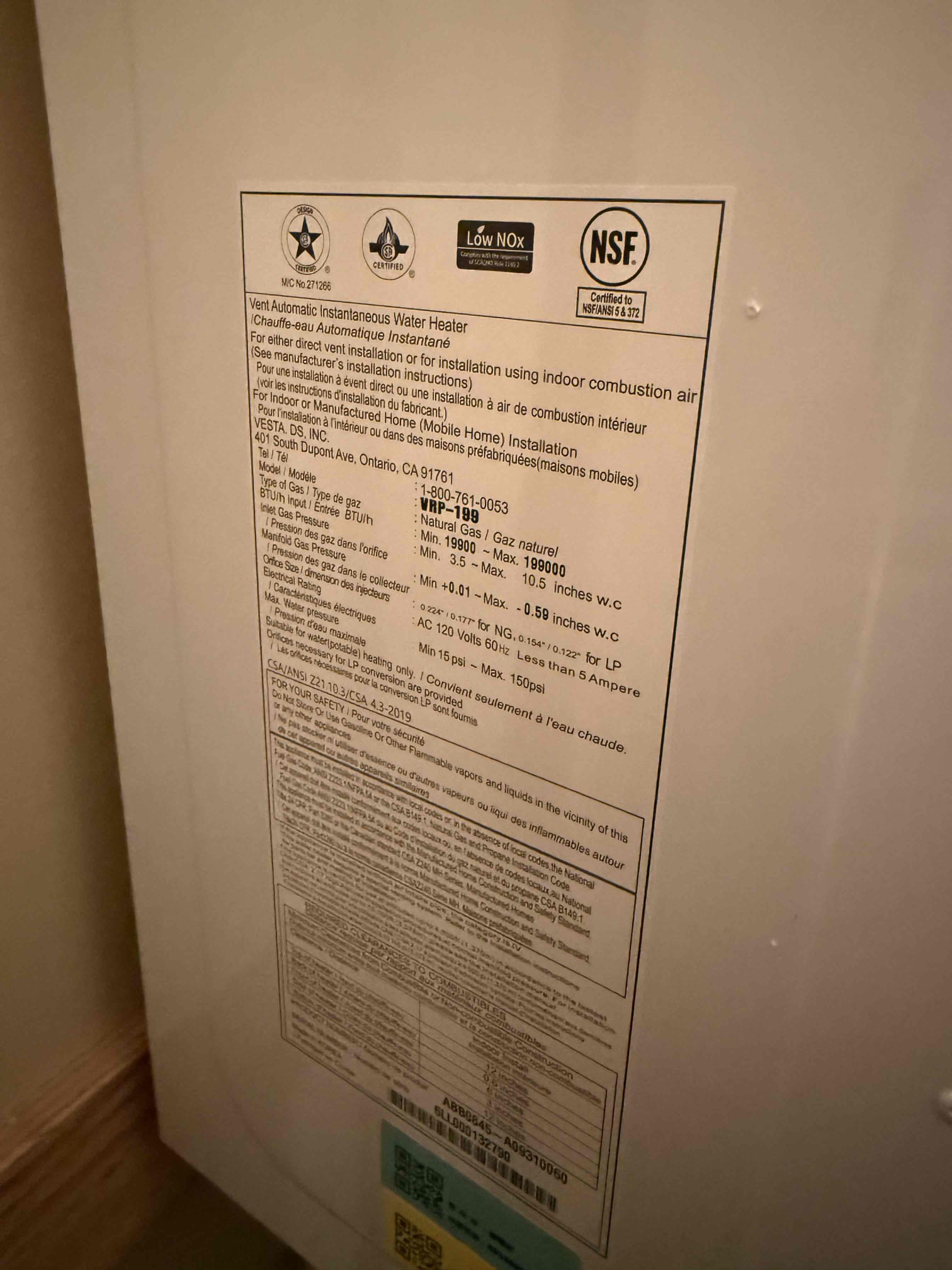 Tankless leaking upon arrival. Customer stated they noticed the tankless dripping slowly yesterday. After taking front cover off tankless and not seeing immediate leak, customer stated she would rather replace it rather than fix it due to it being over 5 years old and never having been serviced. Gave customer estimate to swap out tankless with navien 240a and re working vent. Customer approved estimate we will be out first thing tomorrow morning to complete the work. 