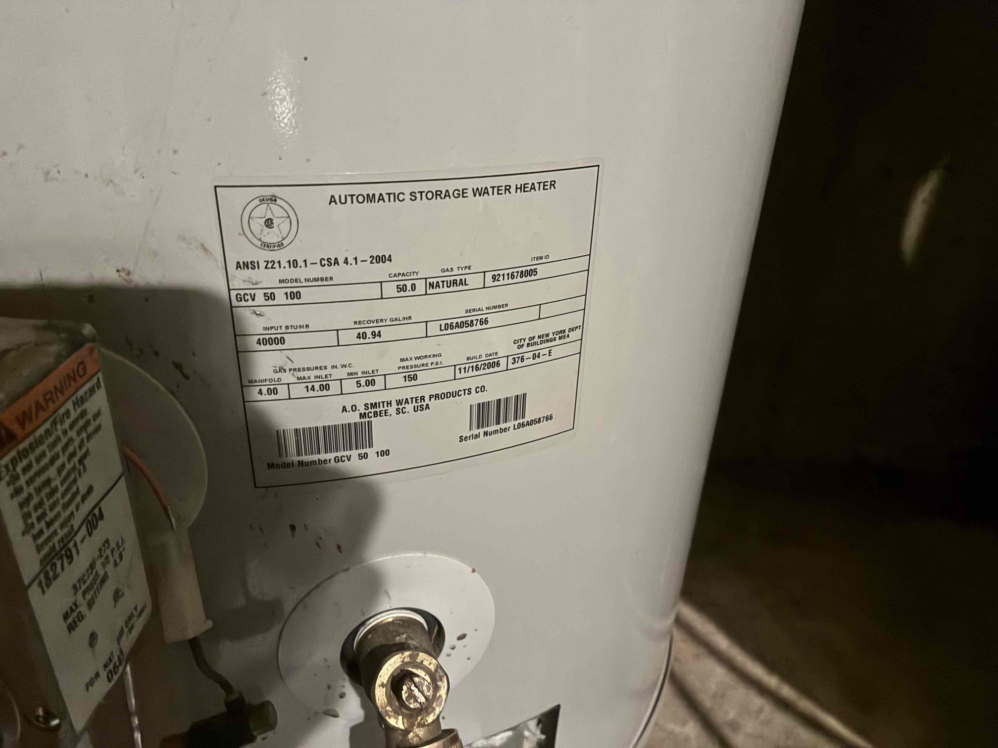 Customer wanted quote for heater and faucet repair. 