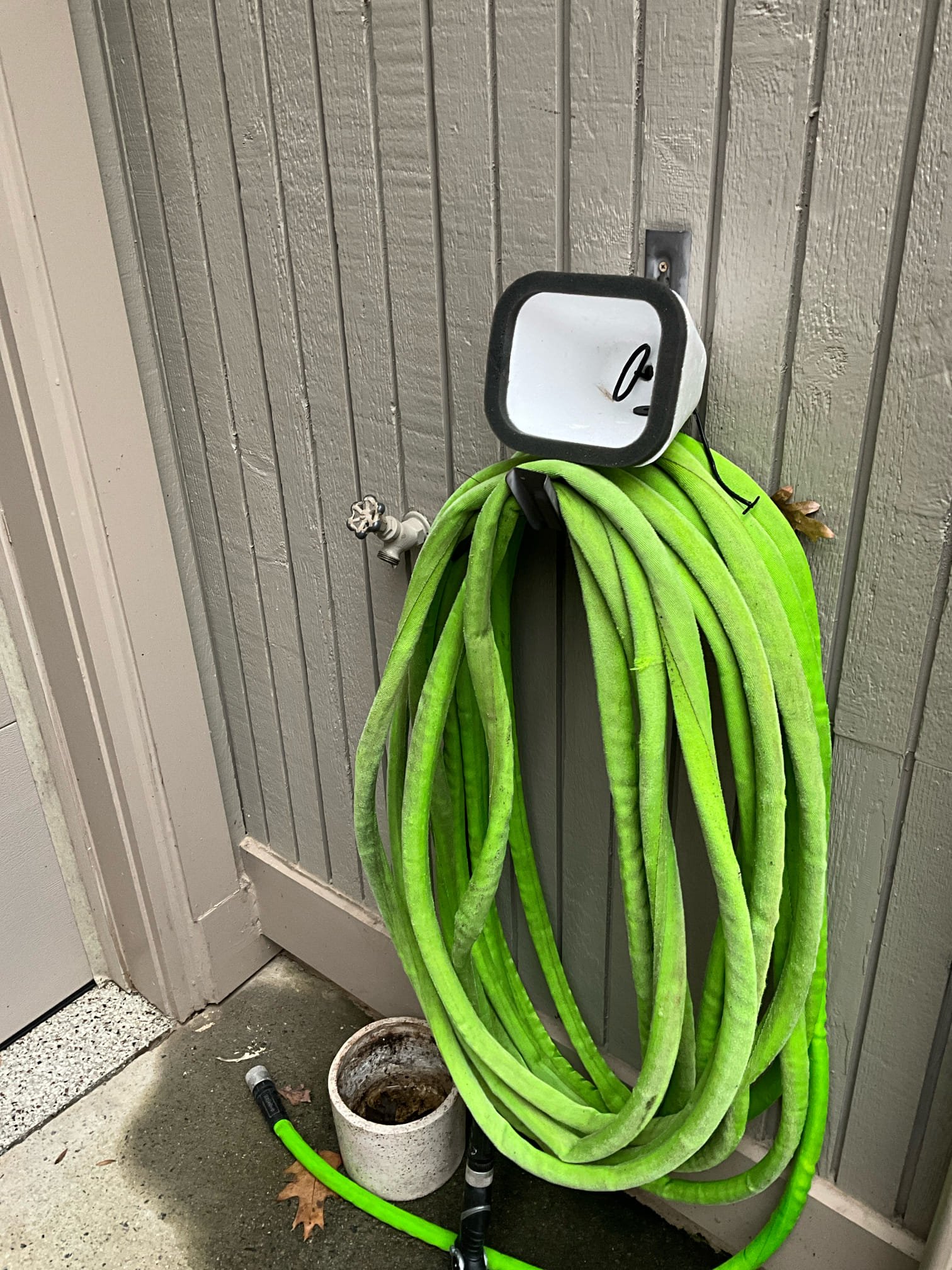 Customer had two hose bibs dripping by the garage and the rear by the sliding glass door. The one by the garage was able to be replaced. The one by the sliding door comes through solid wall with no apparent path for replacement since there is a long run of pipe that can’t be accessed. Recommended repairing as an attempt for a first step. Was able to repair the internals to stop the drip. Tested all work to ensure proper f7nction and no leaks. None were found.