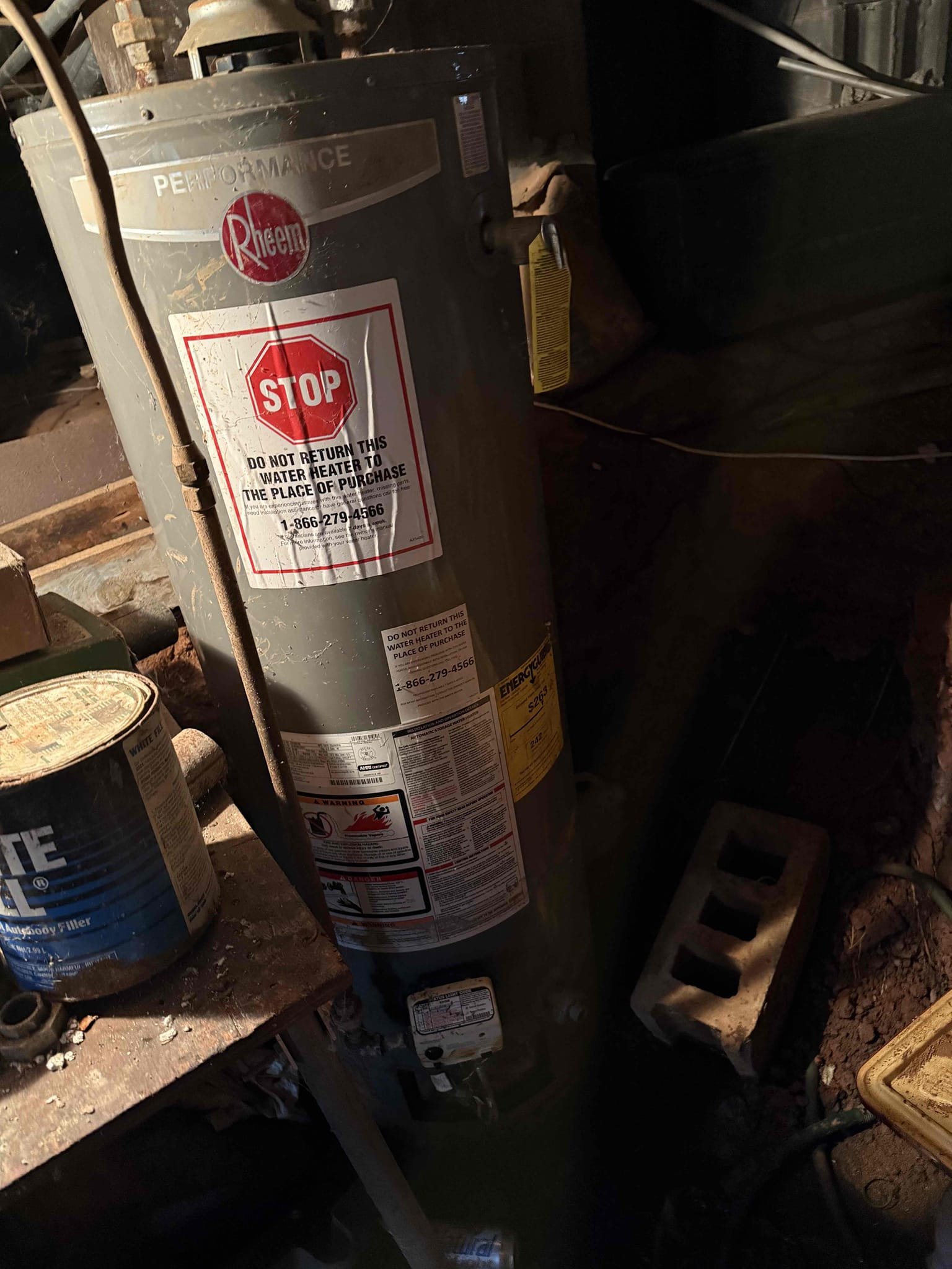 Water heater not working upon arrival. Customer stated the water heater was no longer heating. Informed customer the water heater would need to be replaced and the galvanized water lines going to it would need to be swapped over to copper. 