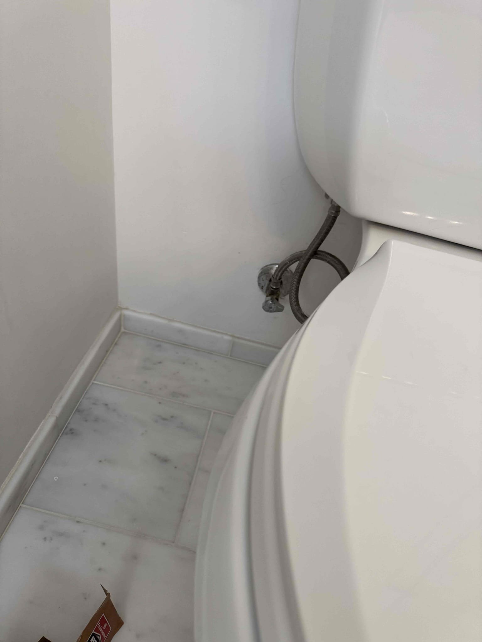 Install new Prv and main house shut off valve. Also install thermal expansion tank with bracket. Pull and reset toilet. Install new fill valve. Repair section of copper.

Furnished installed new PRV and thermal expansion tank. Also in master bath installed new, fill valve for toilet. Pulled and reset toilet on main floor. And in crawlspace, repaired section of half-inch copper pipe that was corroded. Tested and no leaks present at this time. Set water pressure to 65 psi. Cleaned up work area.