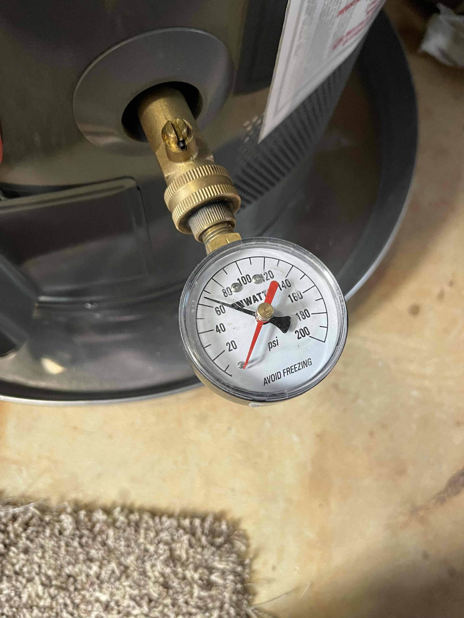 Came out for a leaking expansion tank. Water pressure tested at 100 psi. Front hose bib was leaking constantly. Received approval to replace hose bib and PRV. Customer elected to replace water heater since the expansion tank was included in that service and his water heater was from 2014. Installed new water heater, PRV, and hose bib. Tested to ensure proper function and a leak free installation. No further issue at this time. 