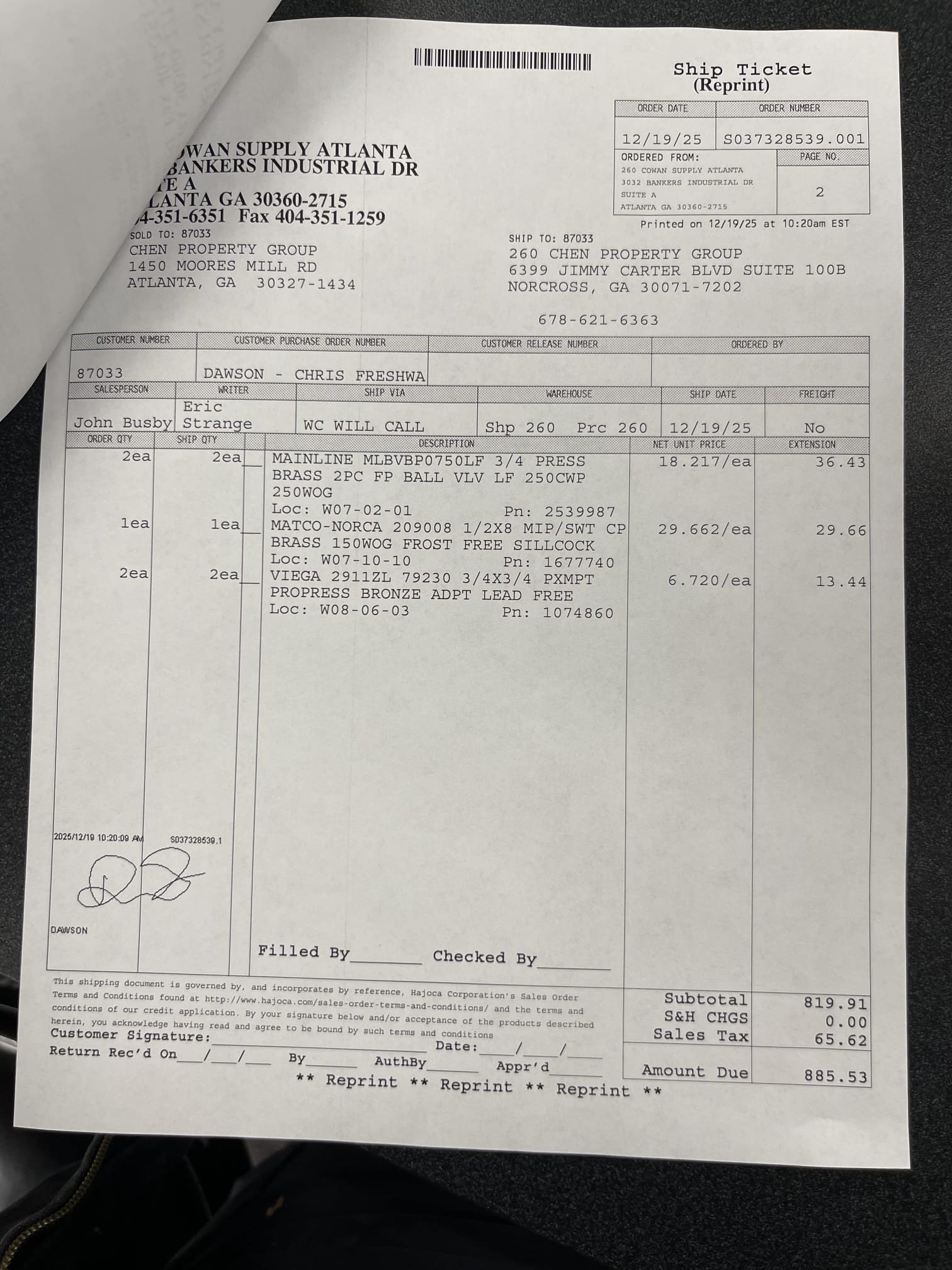 Came out for a leaking expansion tank. Water pressure tested at 100 psi. Front hose bib was leaking constantly. Received approval to replace hose bib and PRV. Customer elected to replace water heater since the expansion tank was included in that service and his water heater was from 2014. Installed new water heater, PRV, and hose bib. Tested to ensure proper function and a leak free installation. No further issue at this time. 