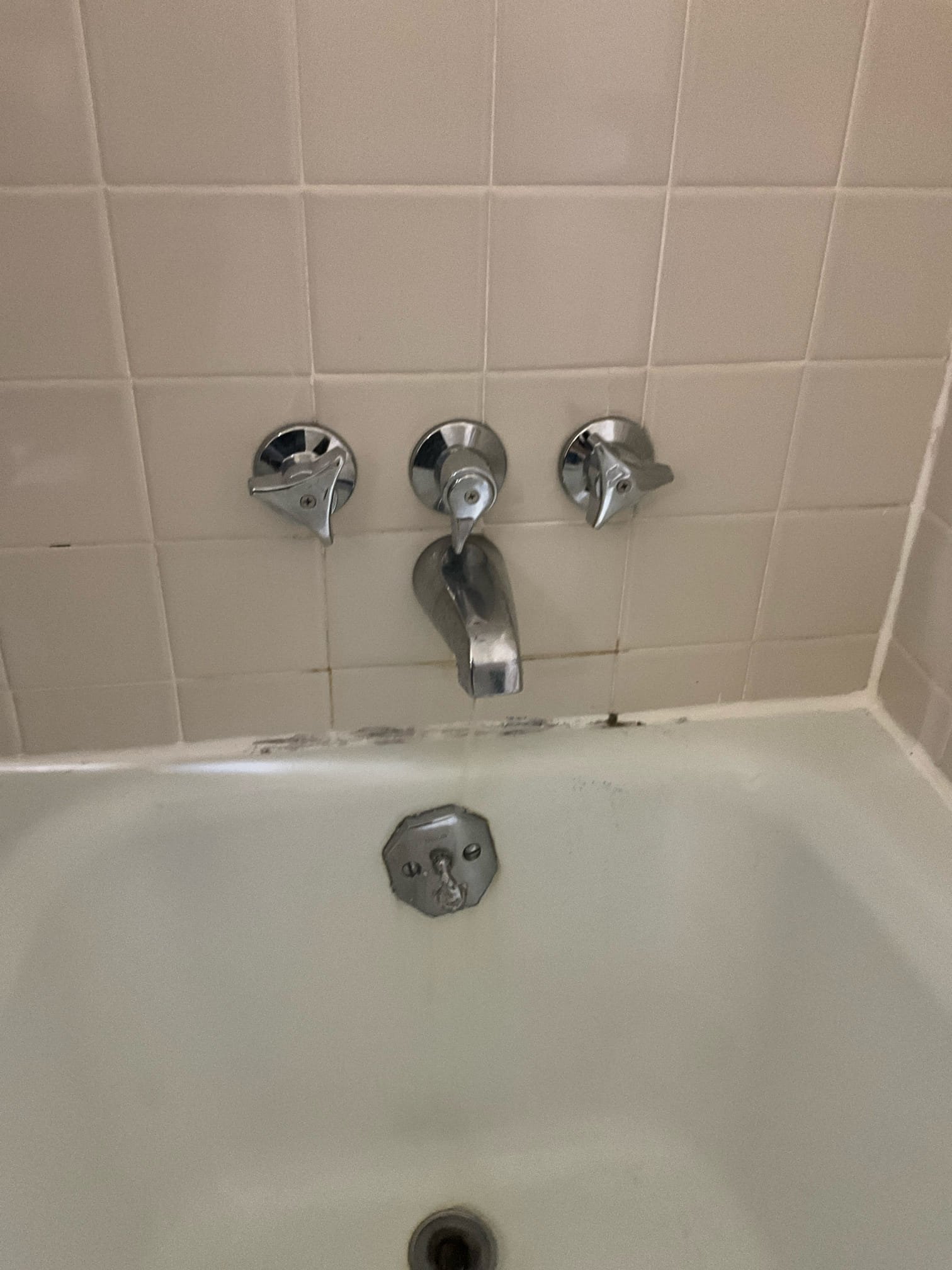Customer has a tub running on main floor bathroom from the cold side. Informed customer due to age and condition of the three handle valves, repair can’t be done safely or confidently. Gave pricing to provide and install and oil rubbed bronze valve with cover plate in a matching finish. Customer will call to schedule after the holidays/new year. Wasn’t able to get an accurate pressure reading due to the severity of the water running. 