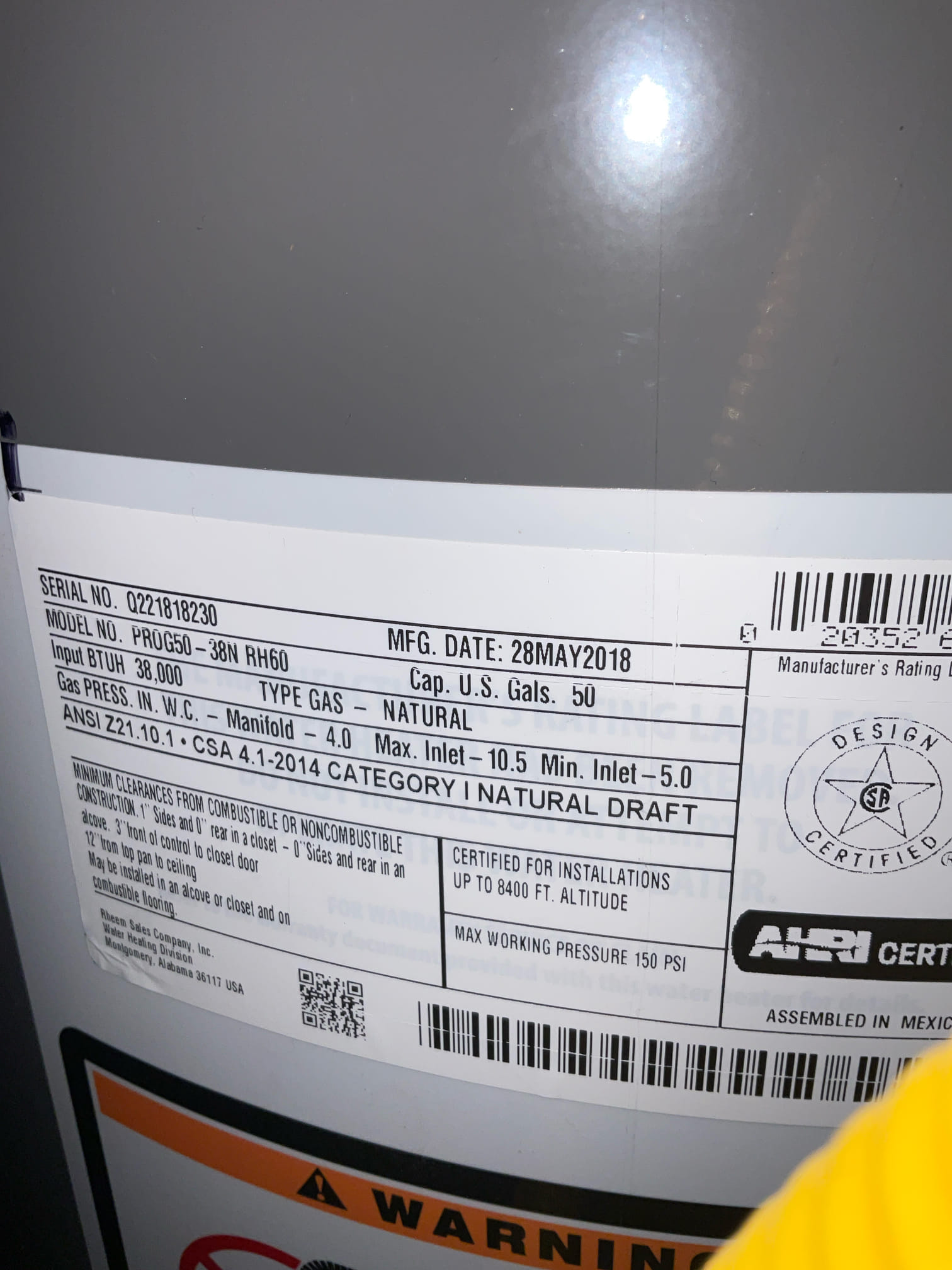 Replaced master delta shower cartridge with customer supplied parts 