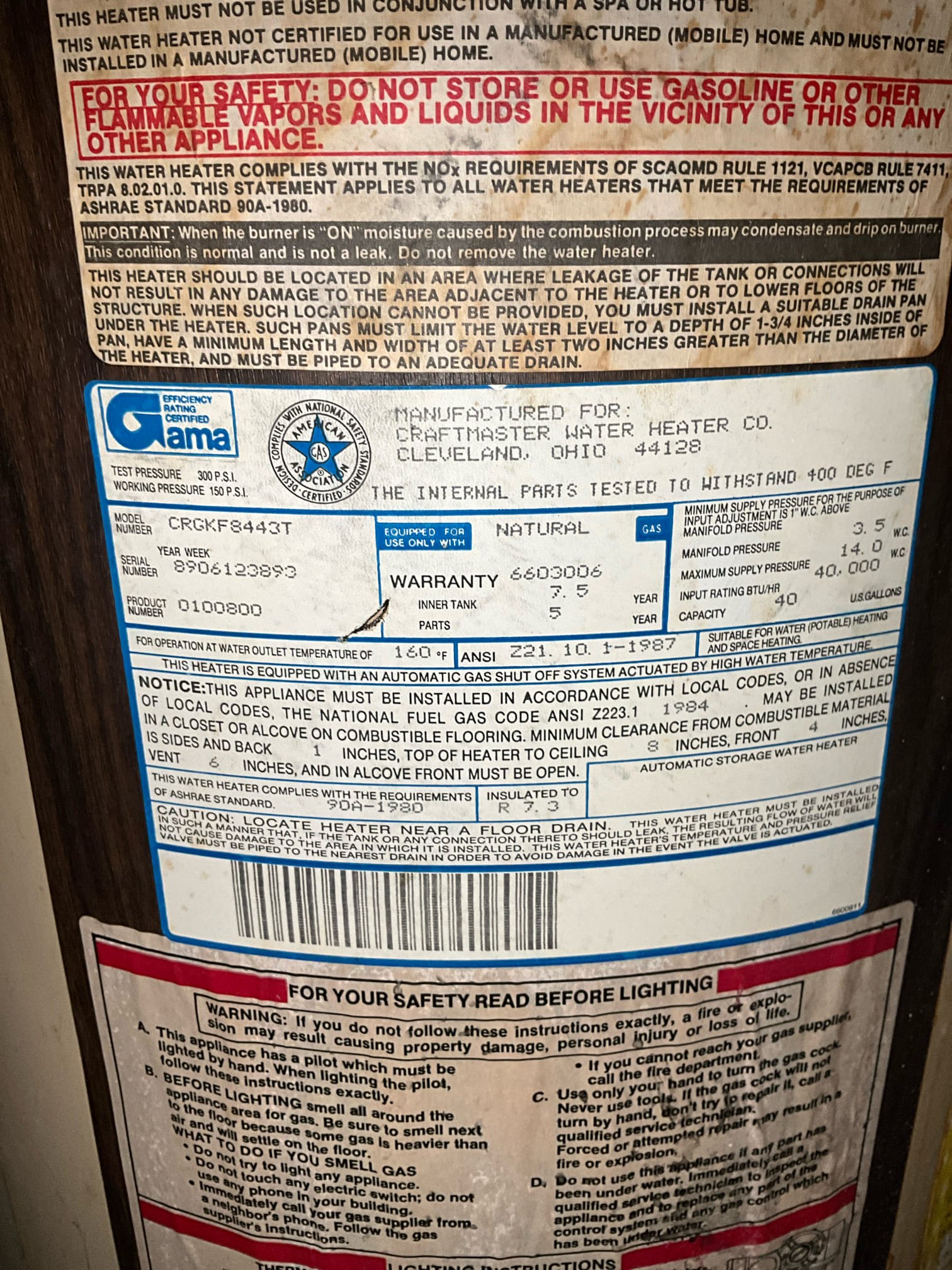 Customer had no hot water. Left quote for a new water heater in either gas or electric. Customer will make decision between the two and call for scheduling. 50% deposit will be required for scheduling. 